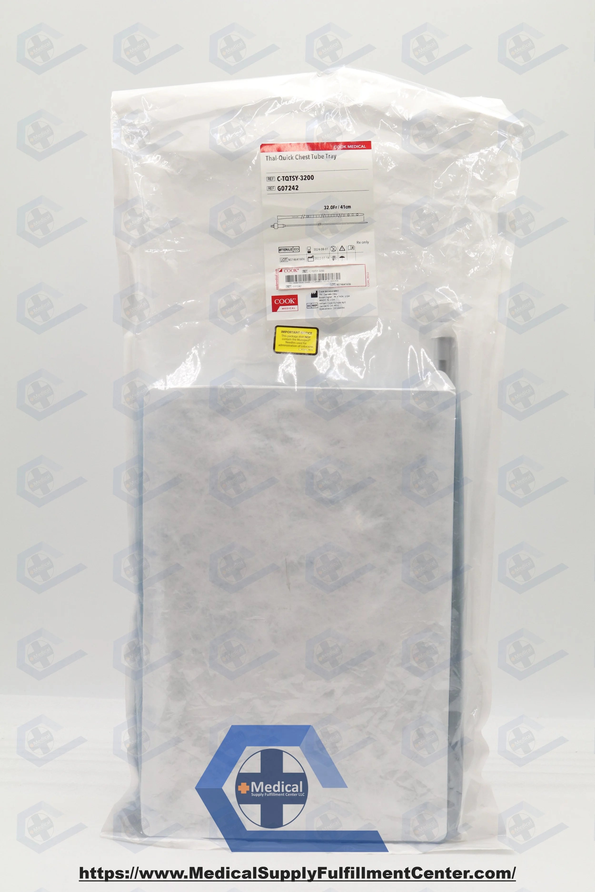 Cook Medical | G07242 | Thal-Quick Chest Tube Tray