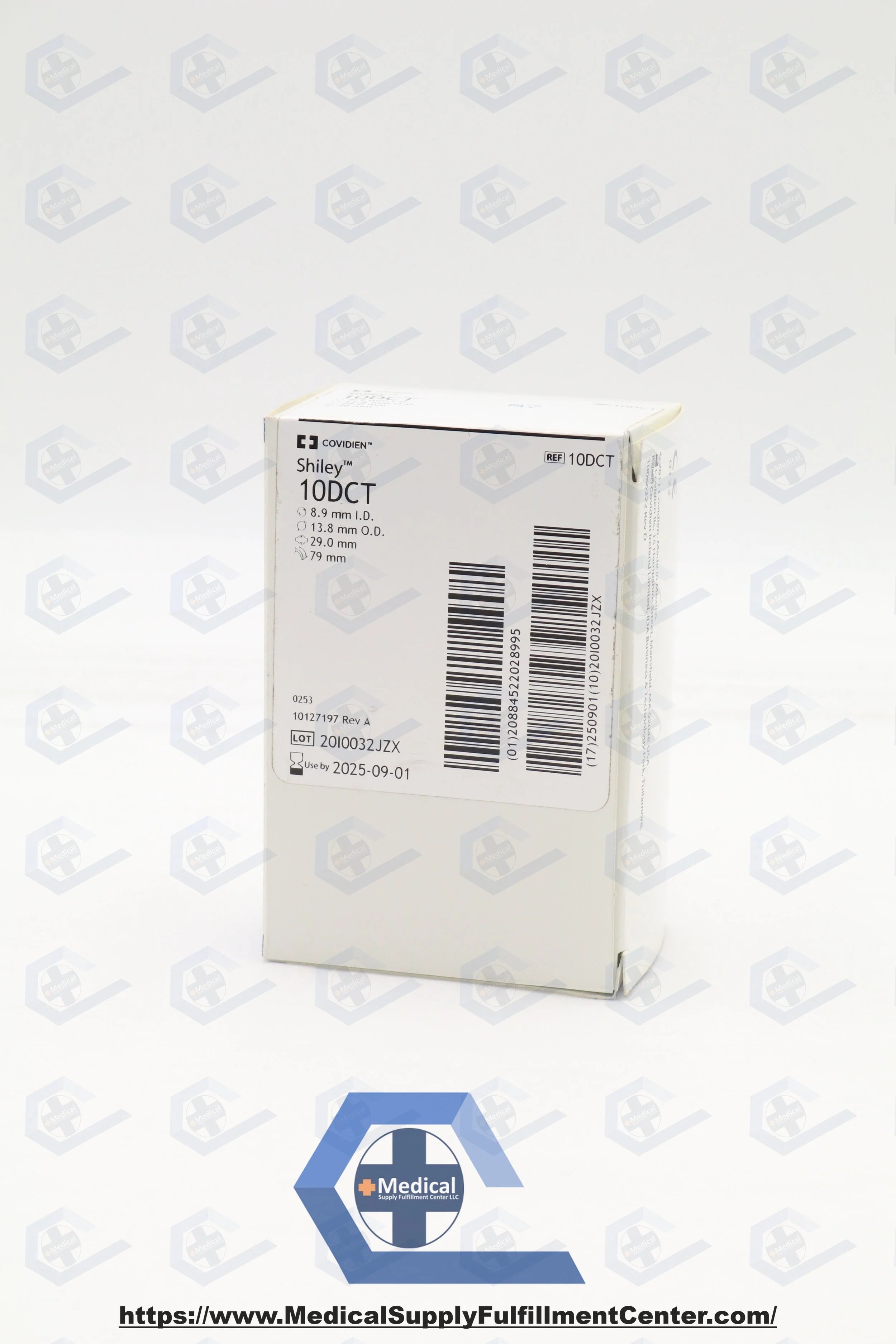 Covidien | 10DCT | Shiley Tracheostomy Tube, Cuffed w/DIC 8.9mm