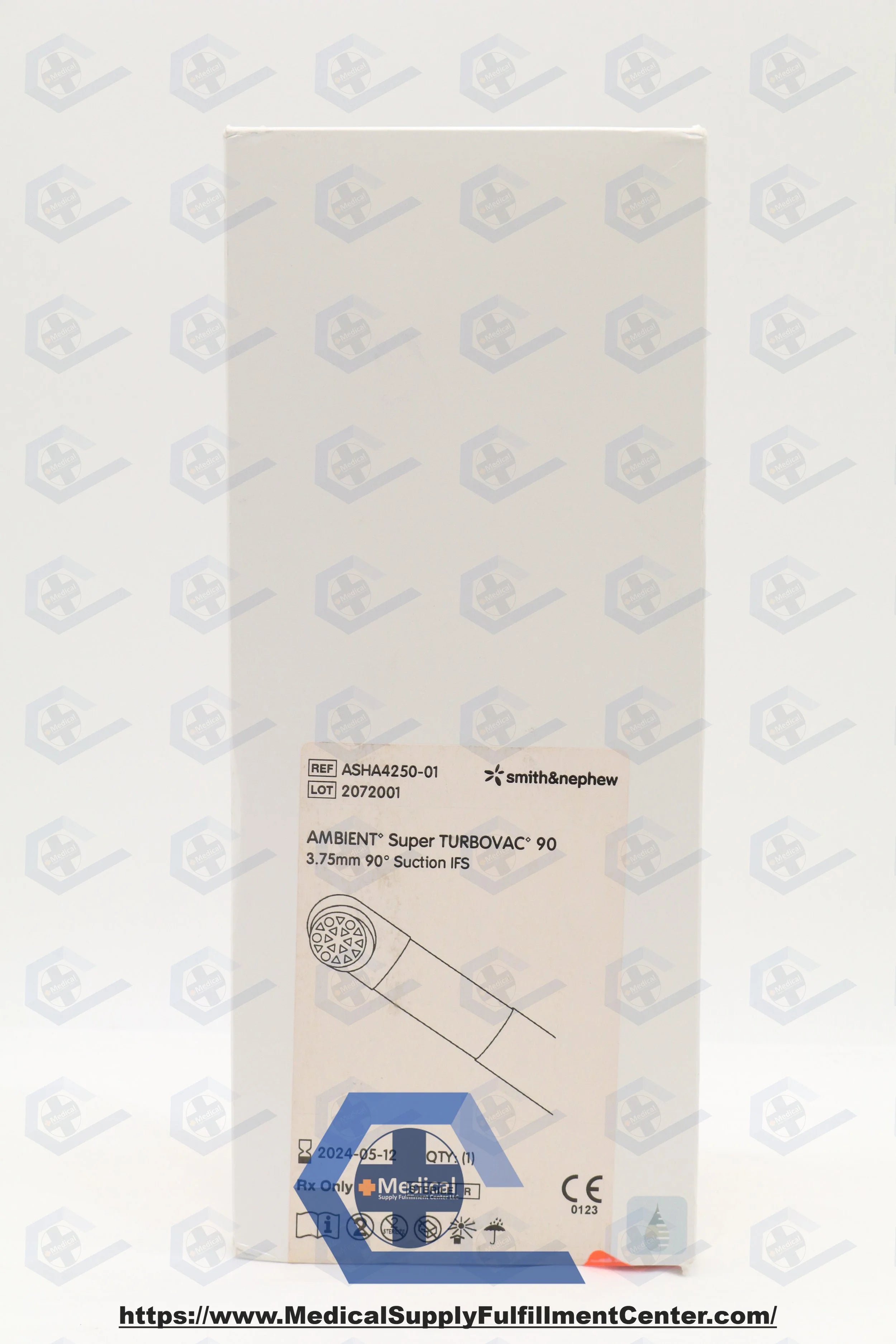 Smith & Nephew | ASHA4250-01 | AMBIENT SUPER TURBOVAC 90, 3.75MM, 90 DEGREE SUCTION IFS