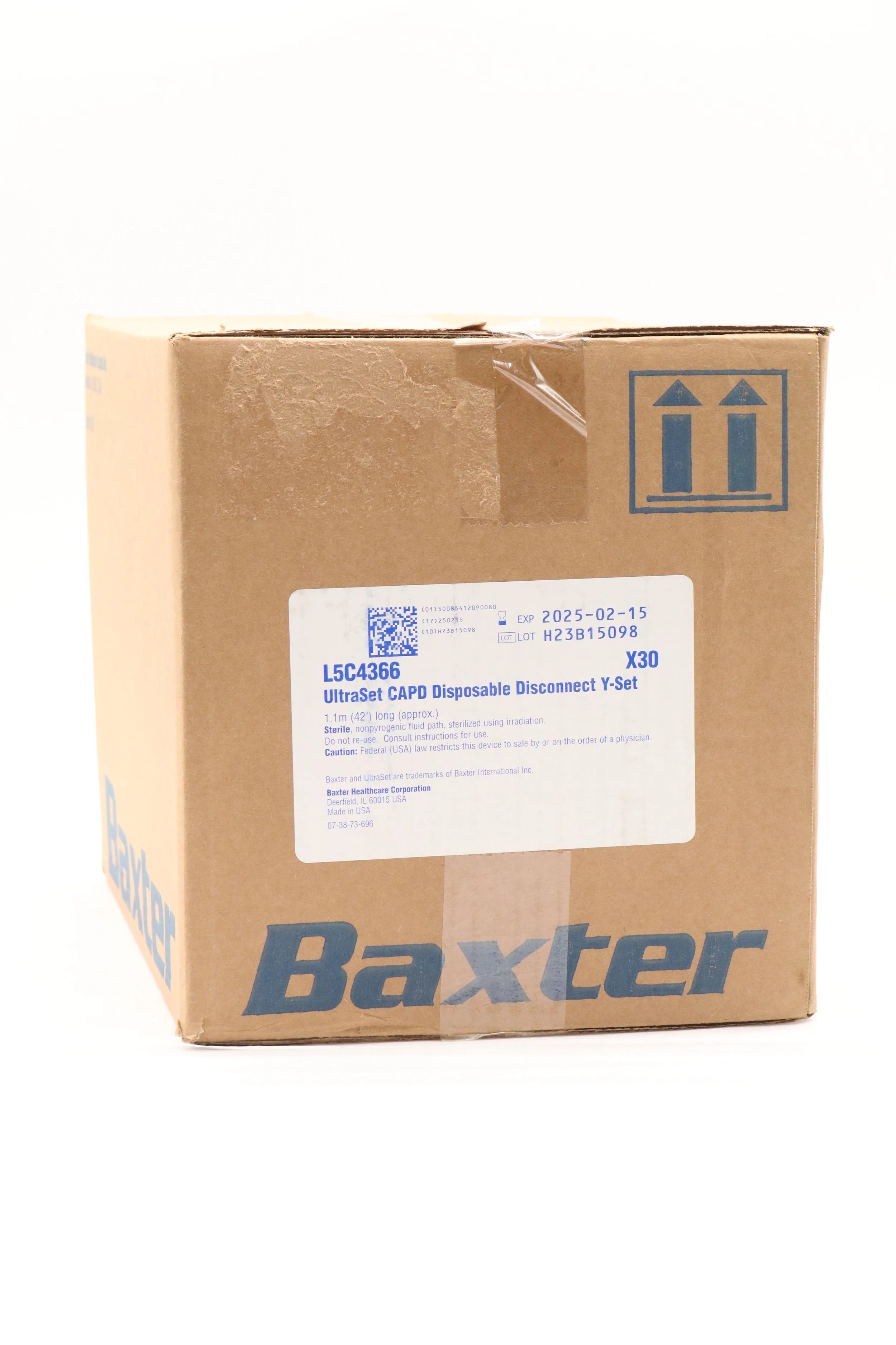 Baxter | L5C4366 | UltraSet Disposable Disconnect Y-Sets (Spike) - SET, DISCONNECT, Y-SET, DISPOSABLE