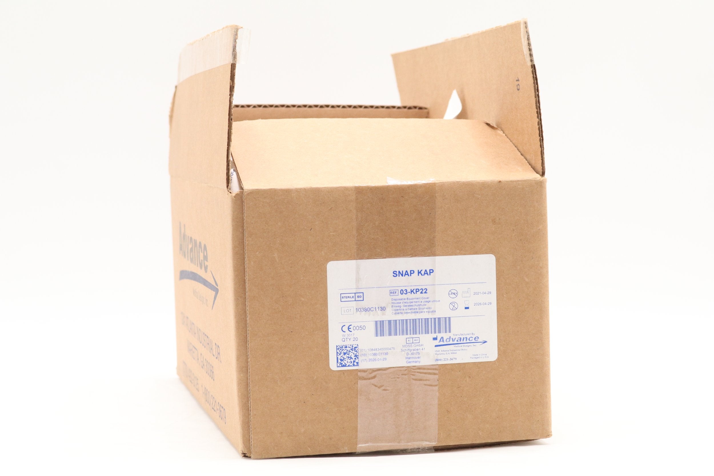 Advance Medical Designs | 03-KP22 | Snap Kap Disposable Equipment Cover Dome 22inch