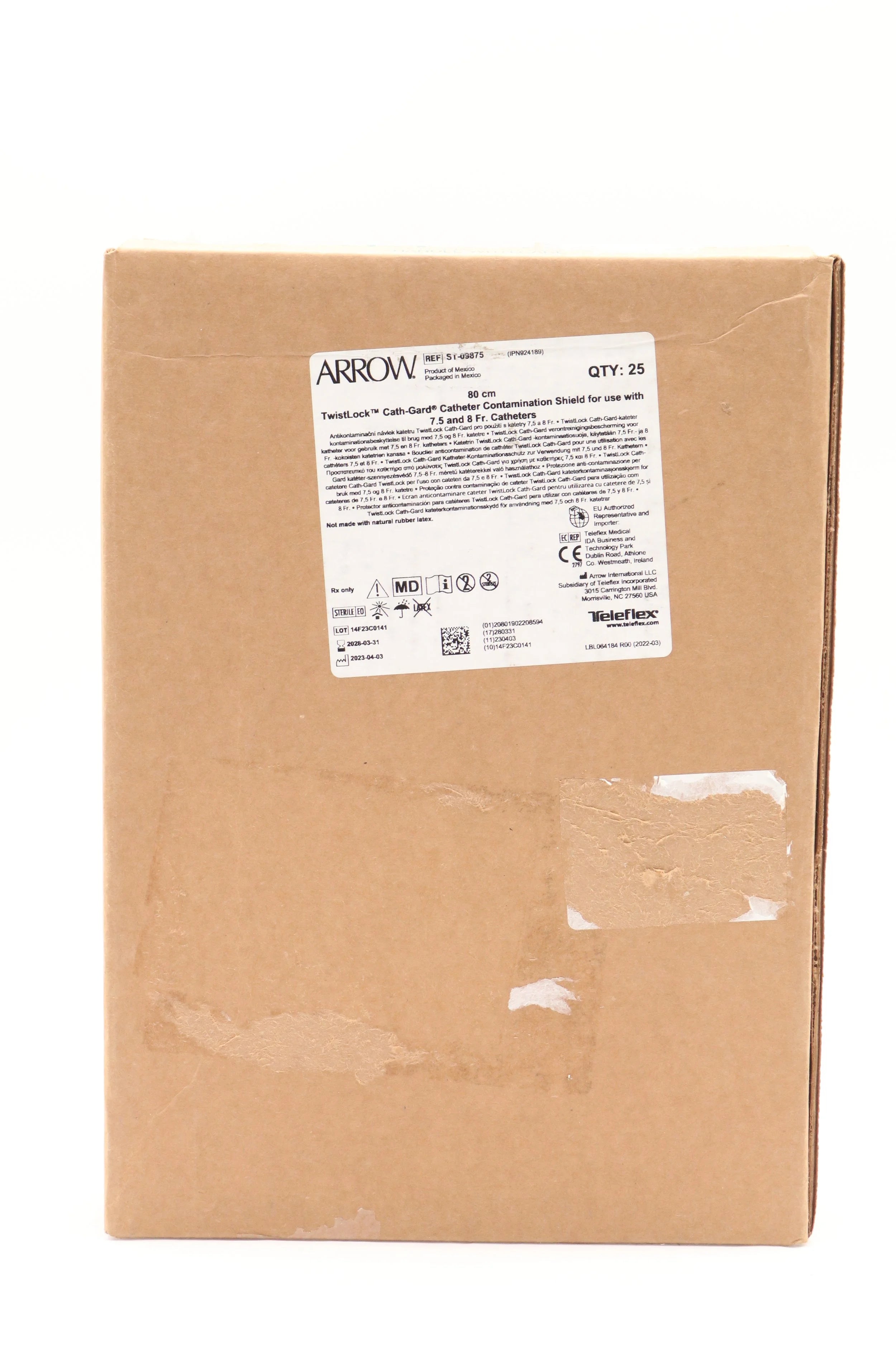 Teleflex | ST-09875 | ARROW TwistLock Cath-Gard Catheter Contamination Shield for 7.5 and 8F Catheters