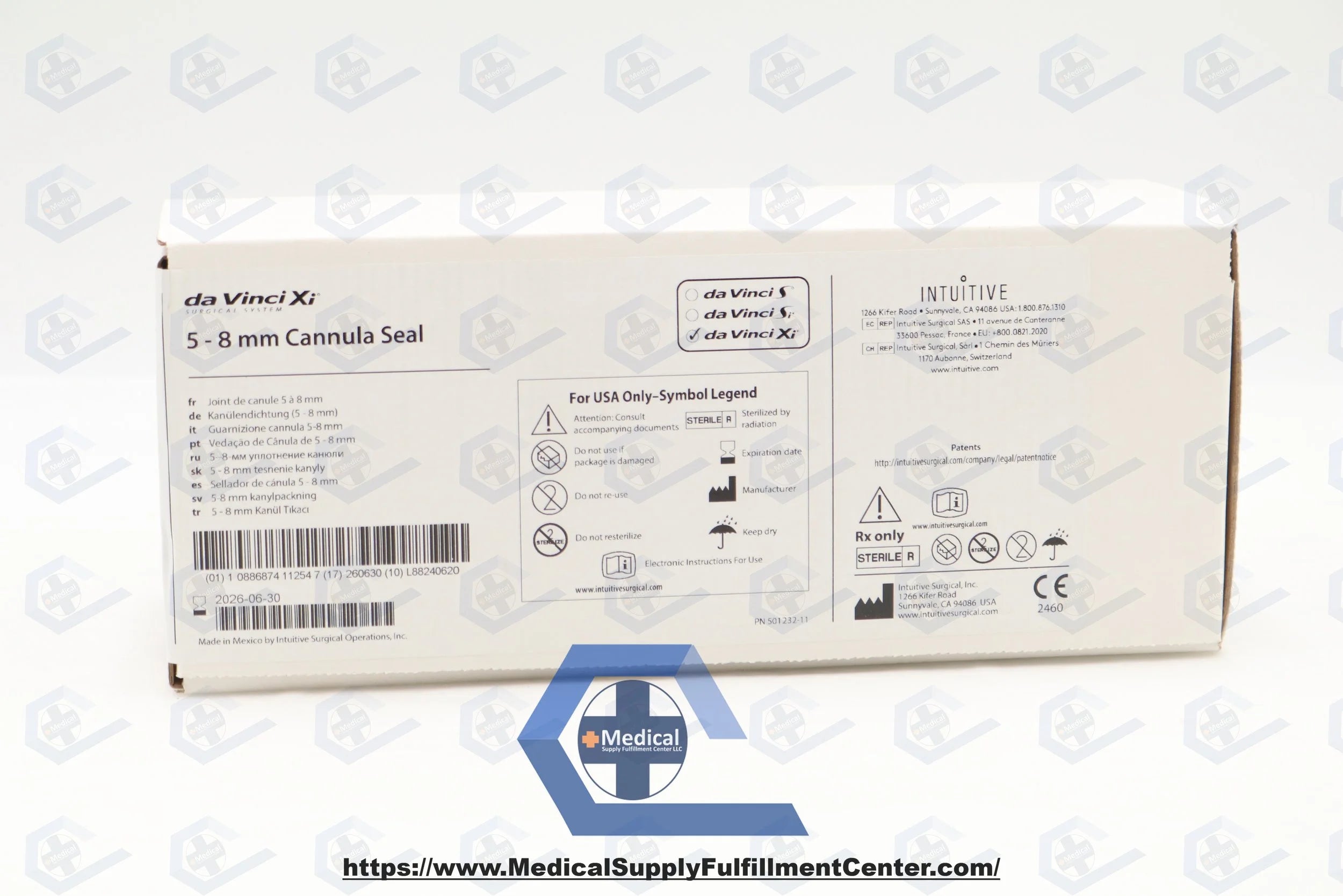 Intuitive Surgical | 470361 | da Vinci Xi 5-8mm Cannula Seal