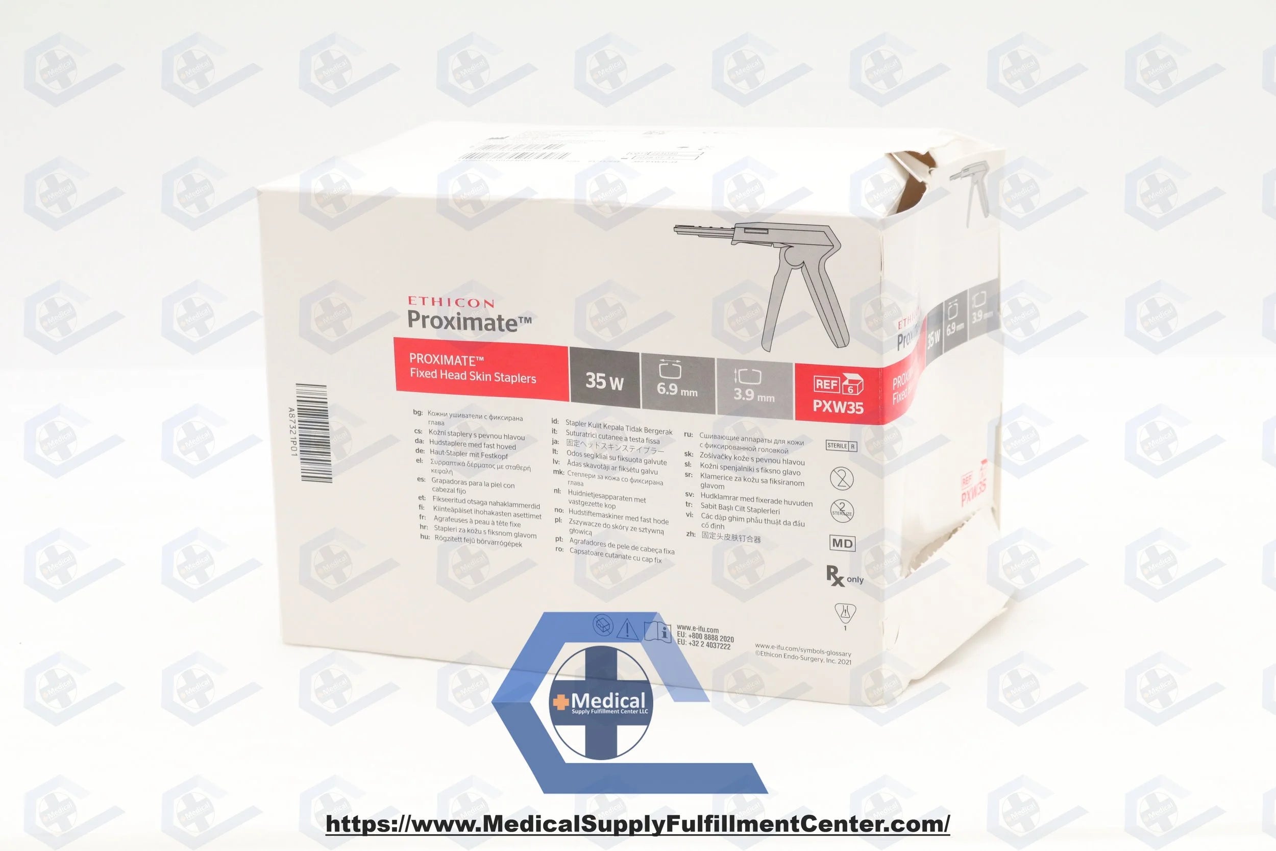 Ethicon | PXW35 | Proximate Wide Fixed Head Skin Stapler