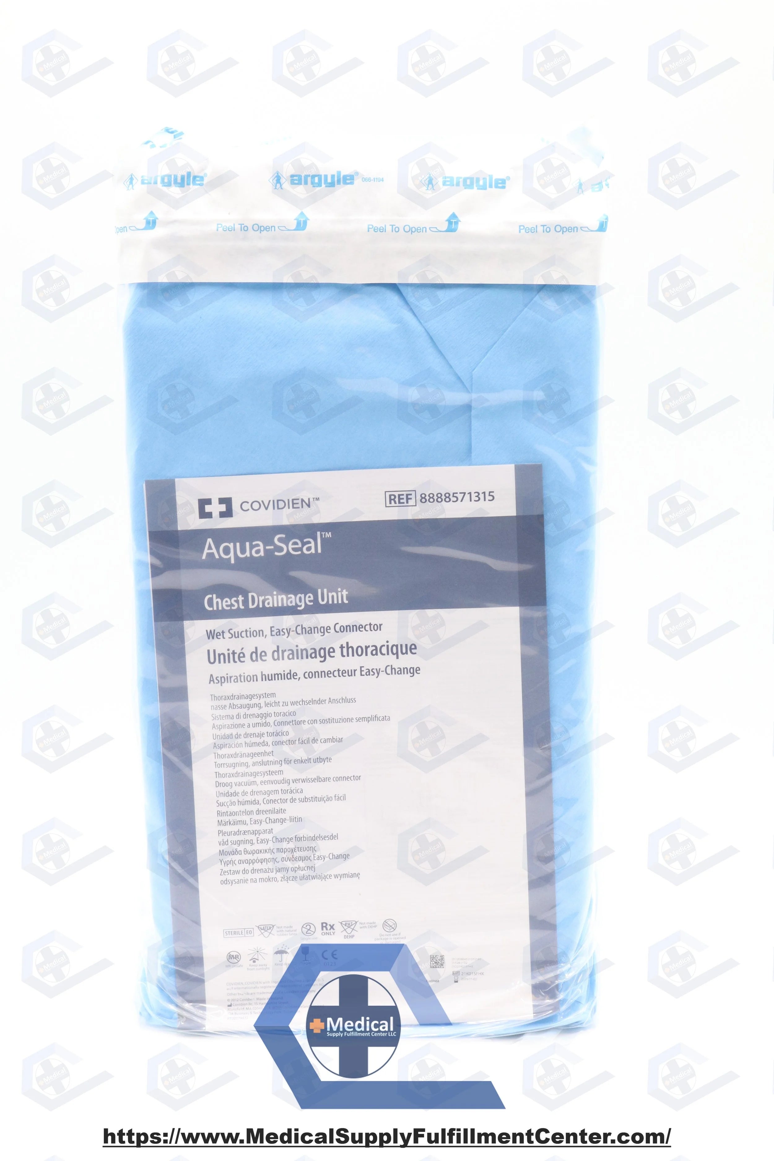 Covidien | 8888571315 | DRAIN, CHEST, AQUA-SEAL, AUTOTRANSFUSION
