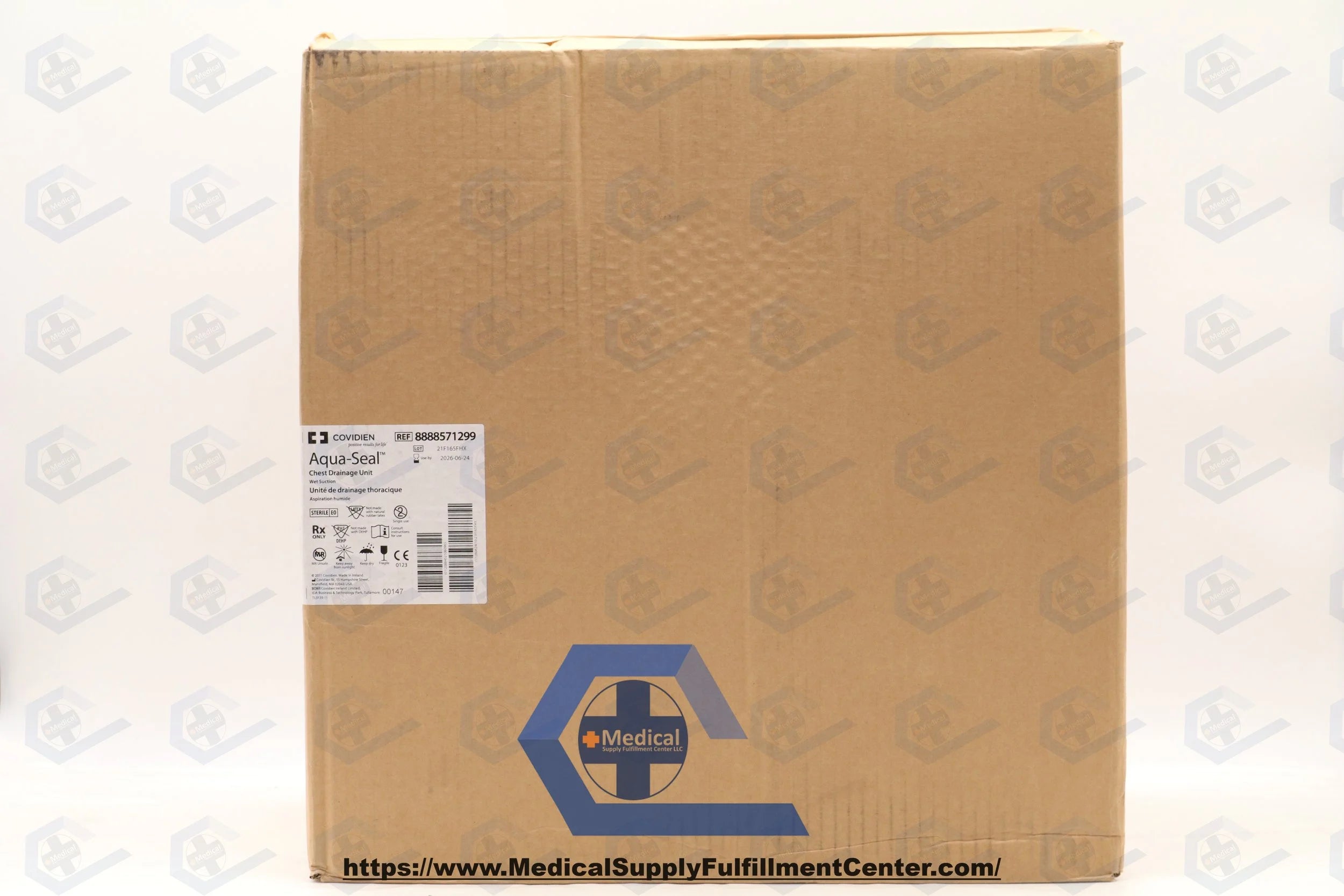 Covidien | 8888571299 | Aqua-Seal Chest Drainage Unit, Wet Suction