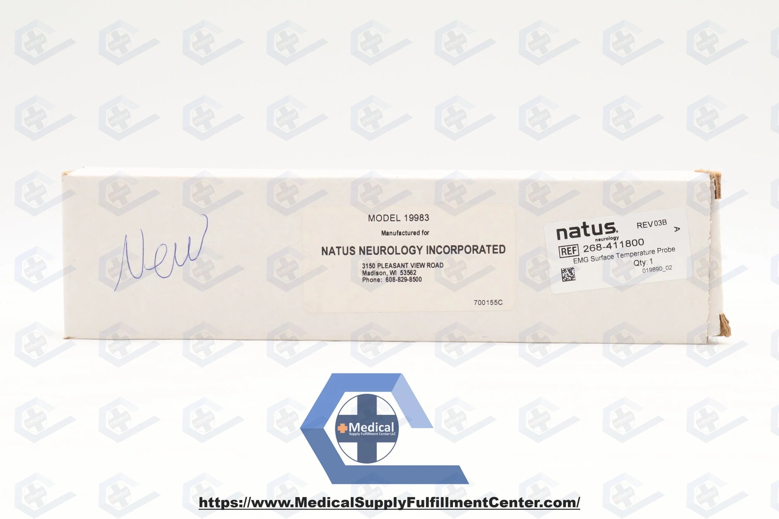 Natus Medical | 268-411800 | EMG Surface Temperature Probe 72″ 4mm Flexible