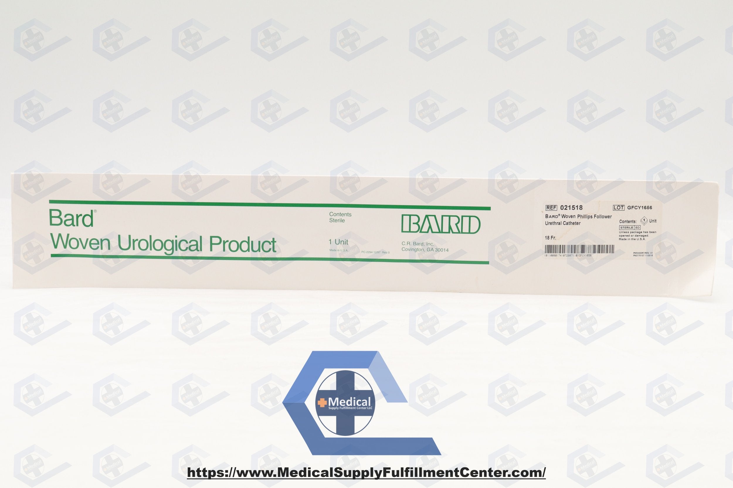Bard | 021518 | Urethral Dilation Catheter, 18 Fr Size, 13.5 cm Length, Woven, Phillips Tip