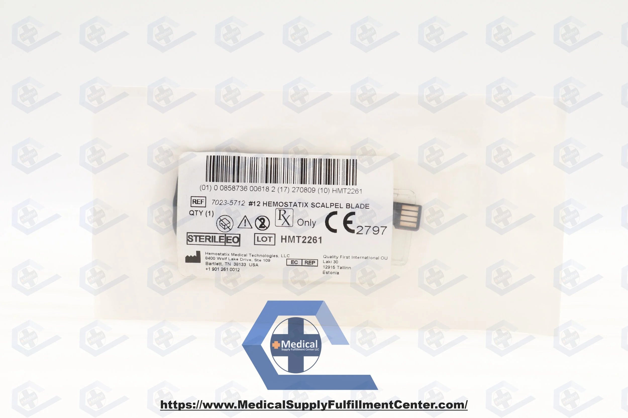 Everis | 7023-5712 | C2Dx Hemostatix Thermal Scalpel Blade #12