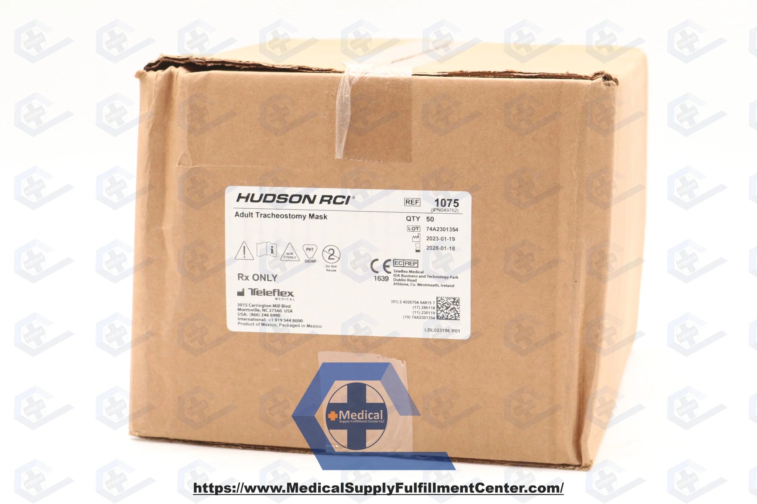 Teleflex | 1075 | Tracheostomy Masks - Adult Tracheostomy Mask