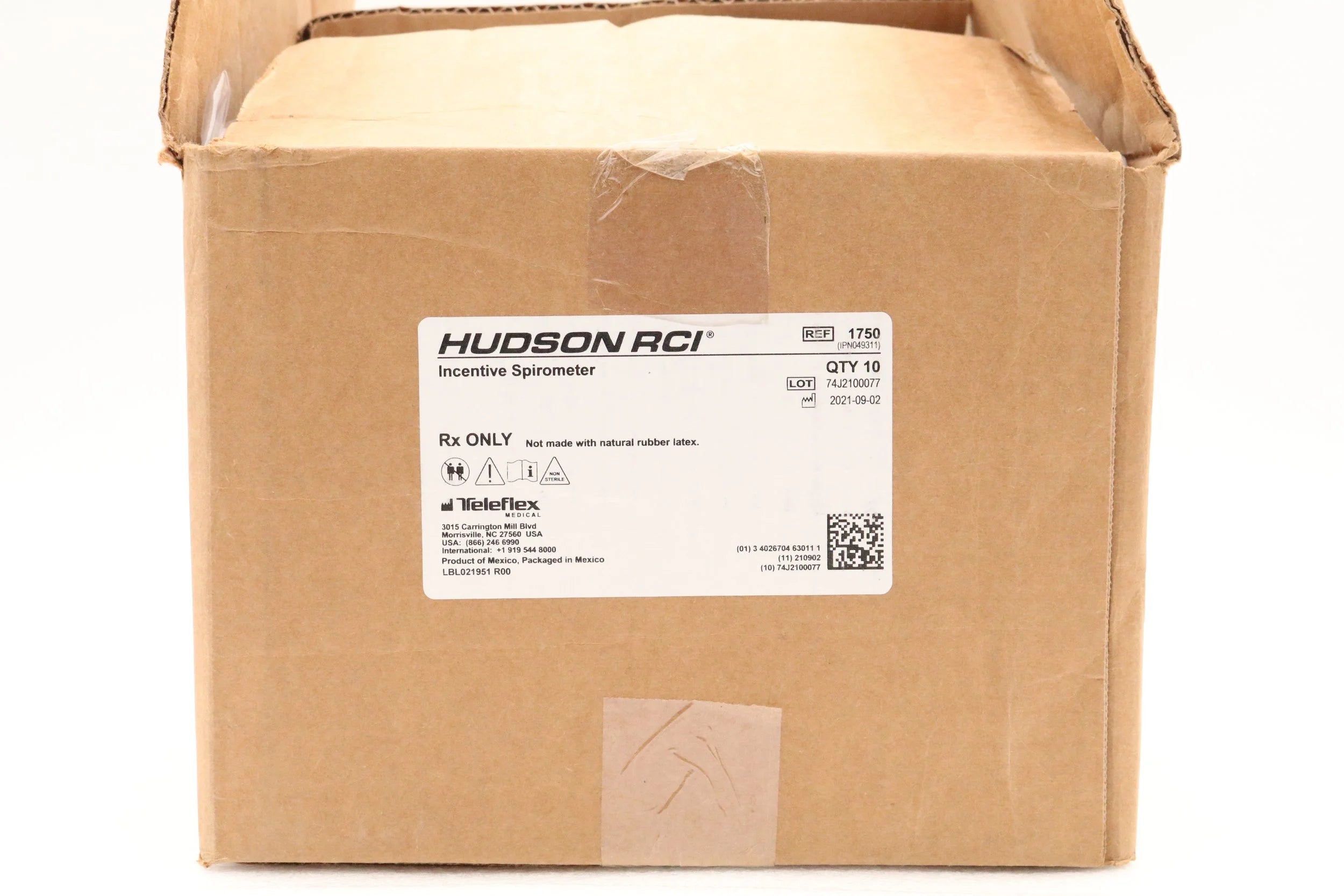Teleflex | 1750 | HUDSON RCI Incentive Spirometer