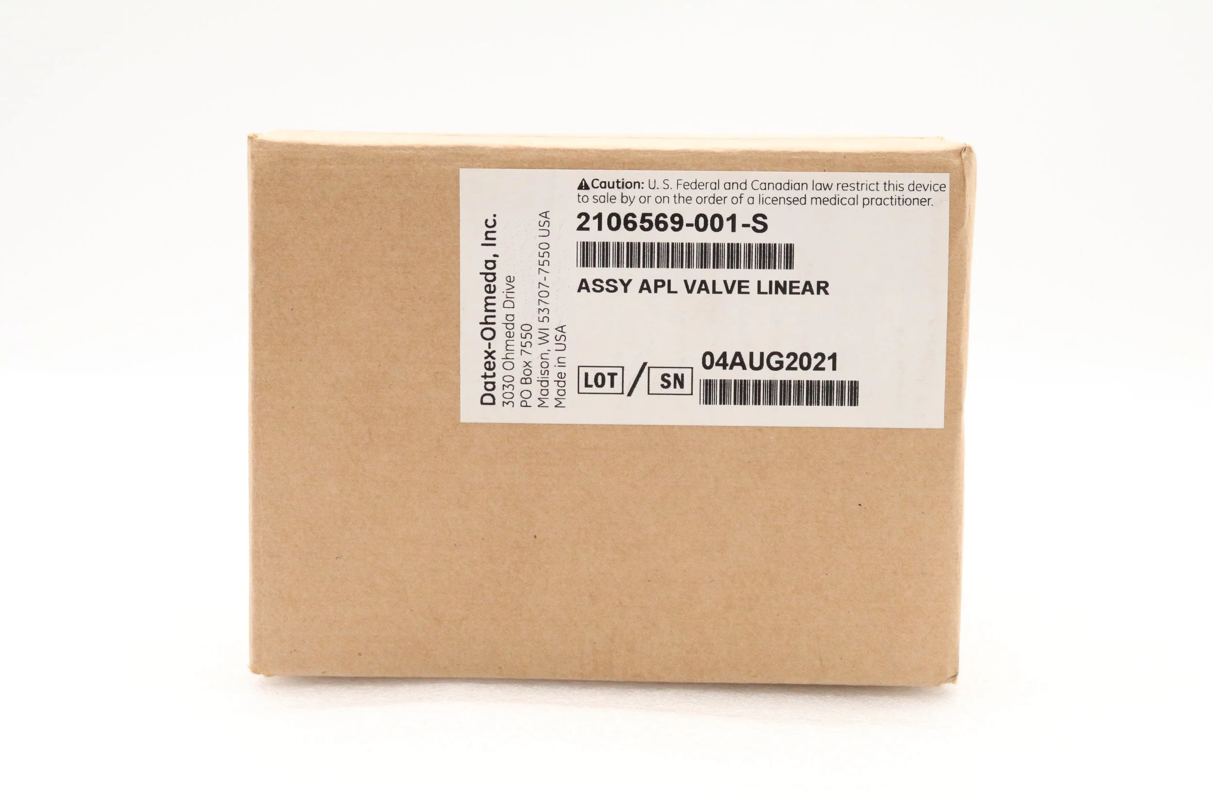 Datex-Ohmeda | 2106569-001-S | Assembly APL Valve linear