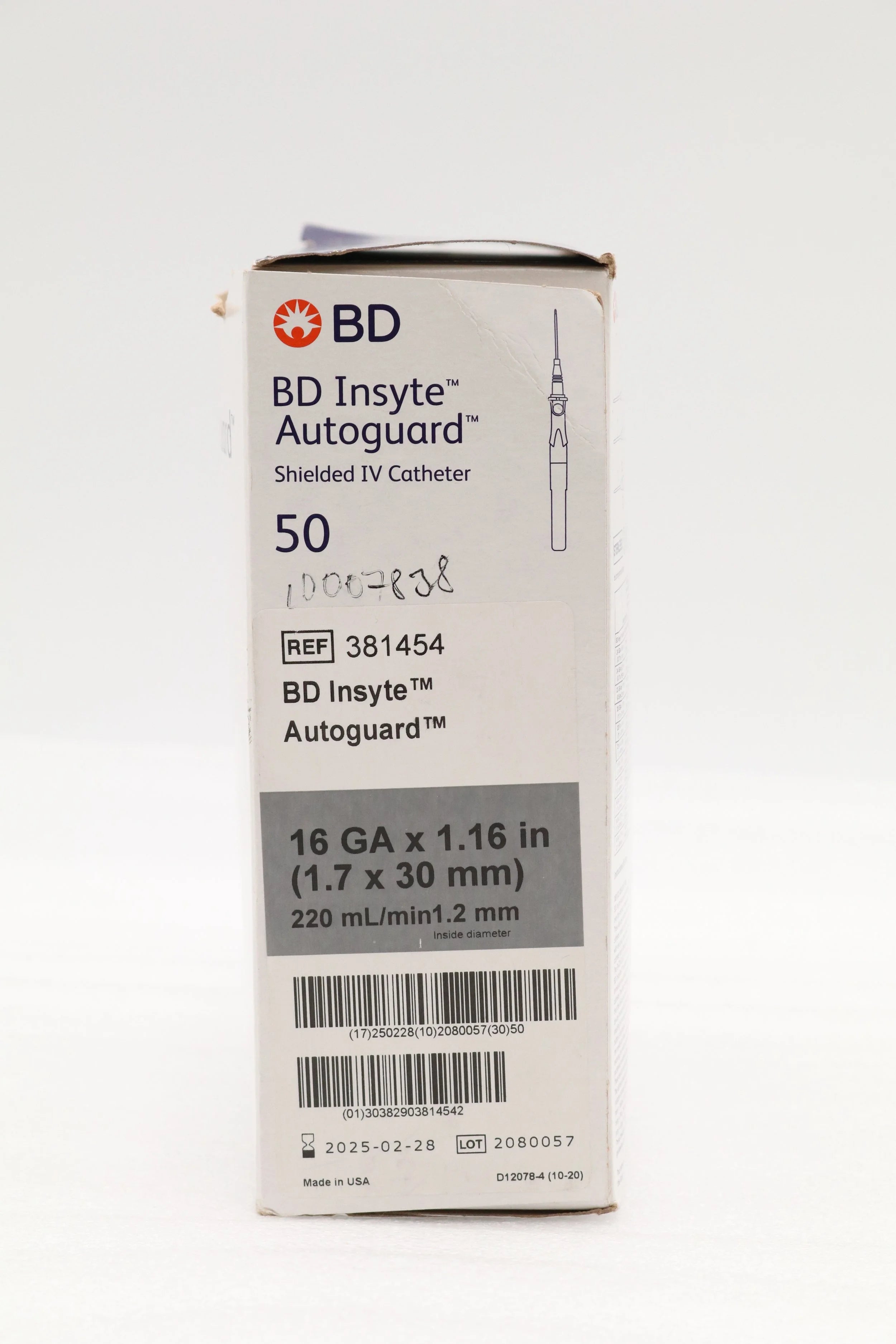 BD | 381454 | Insyte Autoguard Shielded IV Catheters