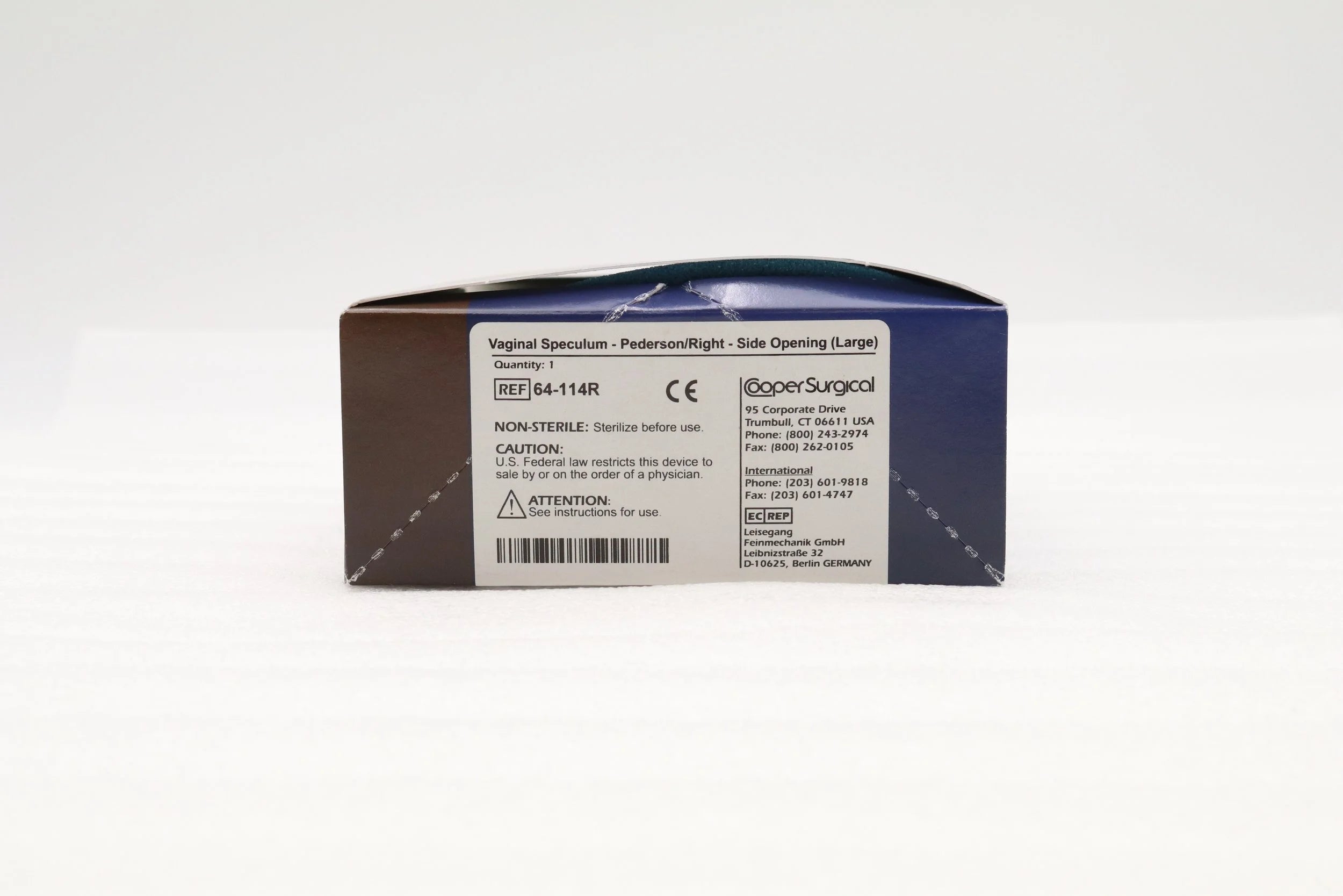 Cooper Surgical | 64-114R | Vaginal Speculum Pederson Right Side Opening Large