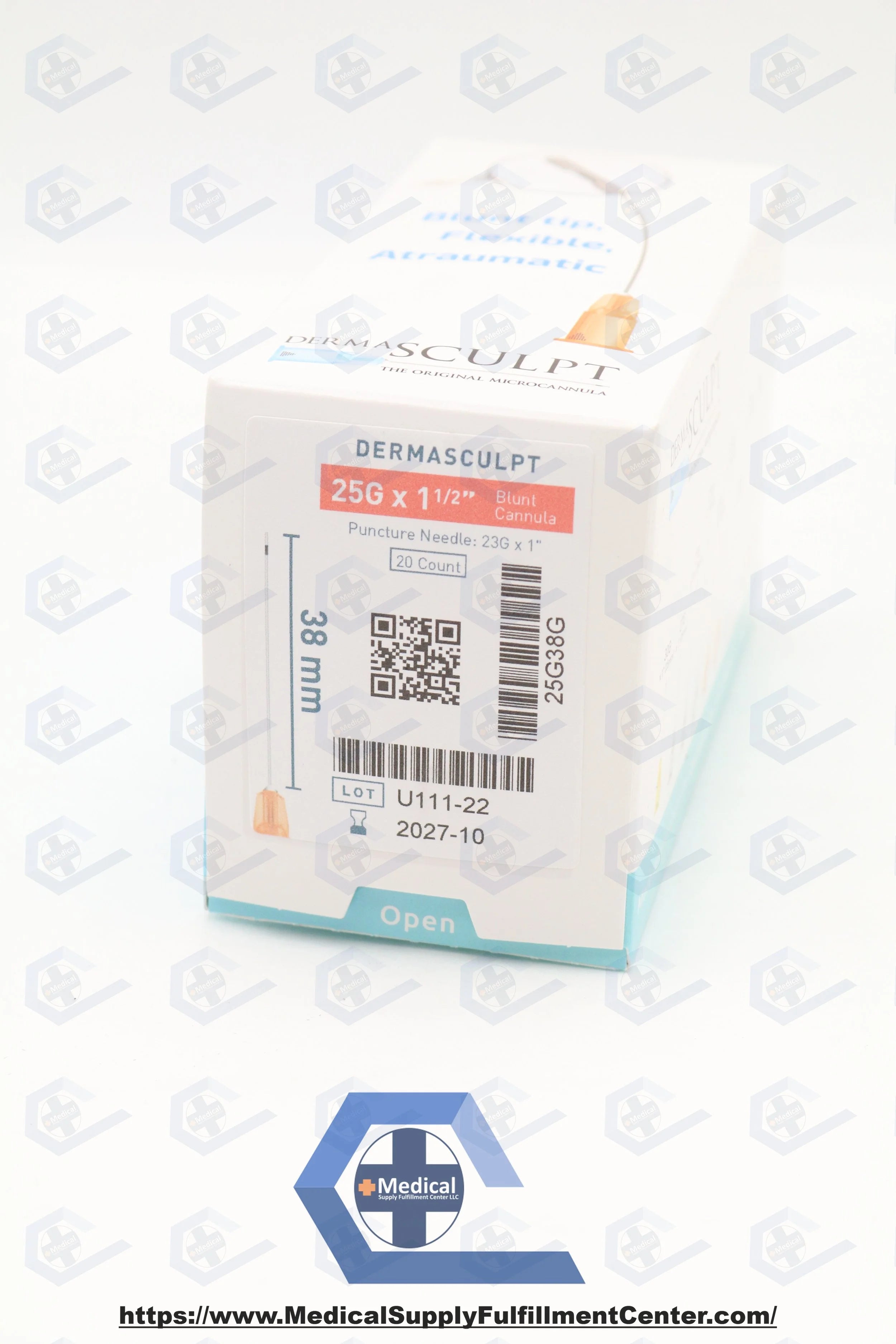 DermaSculpt | 25G38G | DermaSculpt Microcannula - CANNULA, MICRO, DERMASCULPT, 25GX38MM