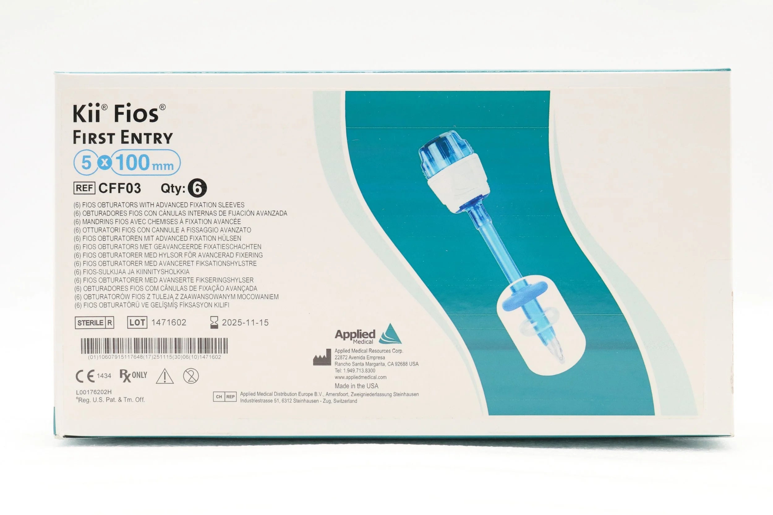 Applied Medical Technology | CFF03 | Kii Fios First Entry 5x100mm