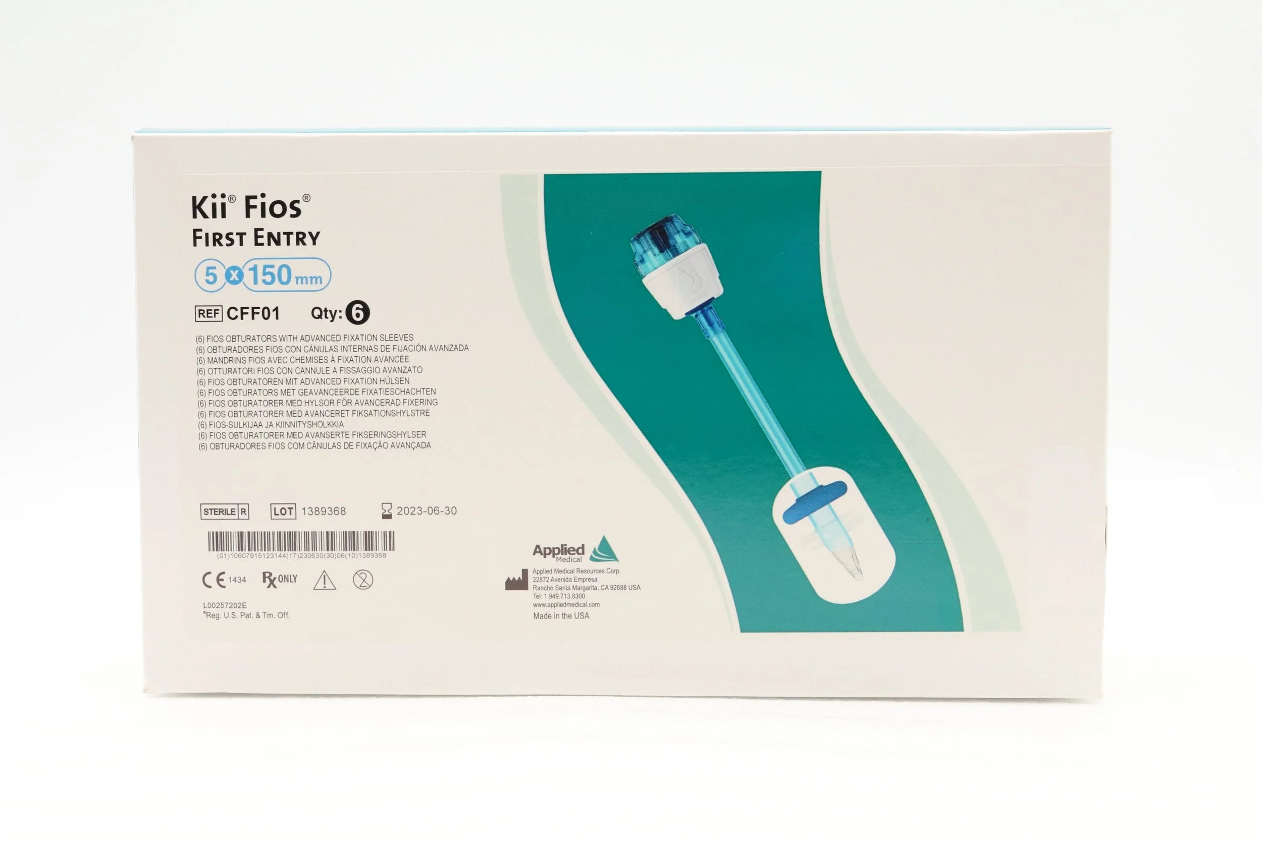 Applied Medical Technology | CFF01 | KII FIOS FIRST ENTRY ADVANCED FIXATION 5MM X 150MM