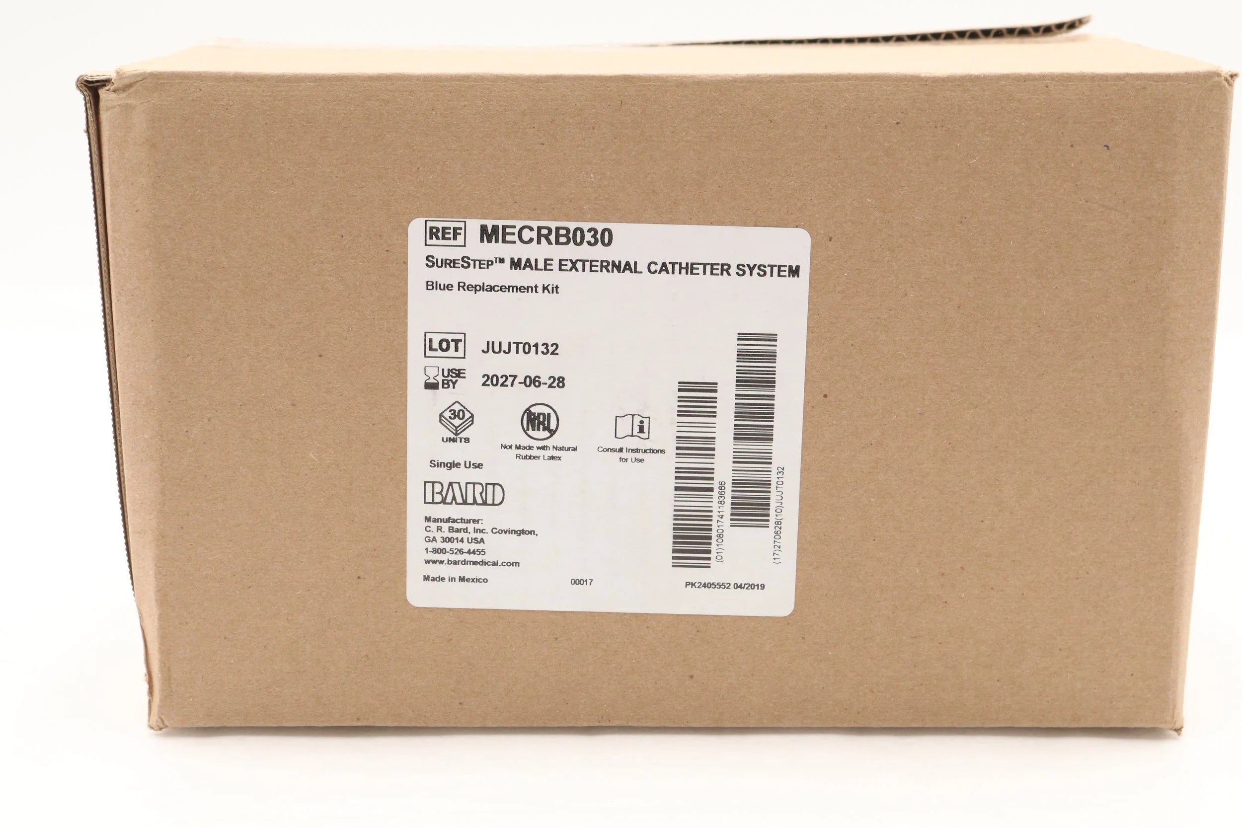 Bard | MECRB030 | SureStep Foley Trays - KIT, BLUE, SURESTEP, MEC, REPLACMNT, INT