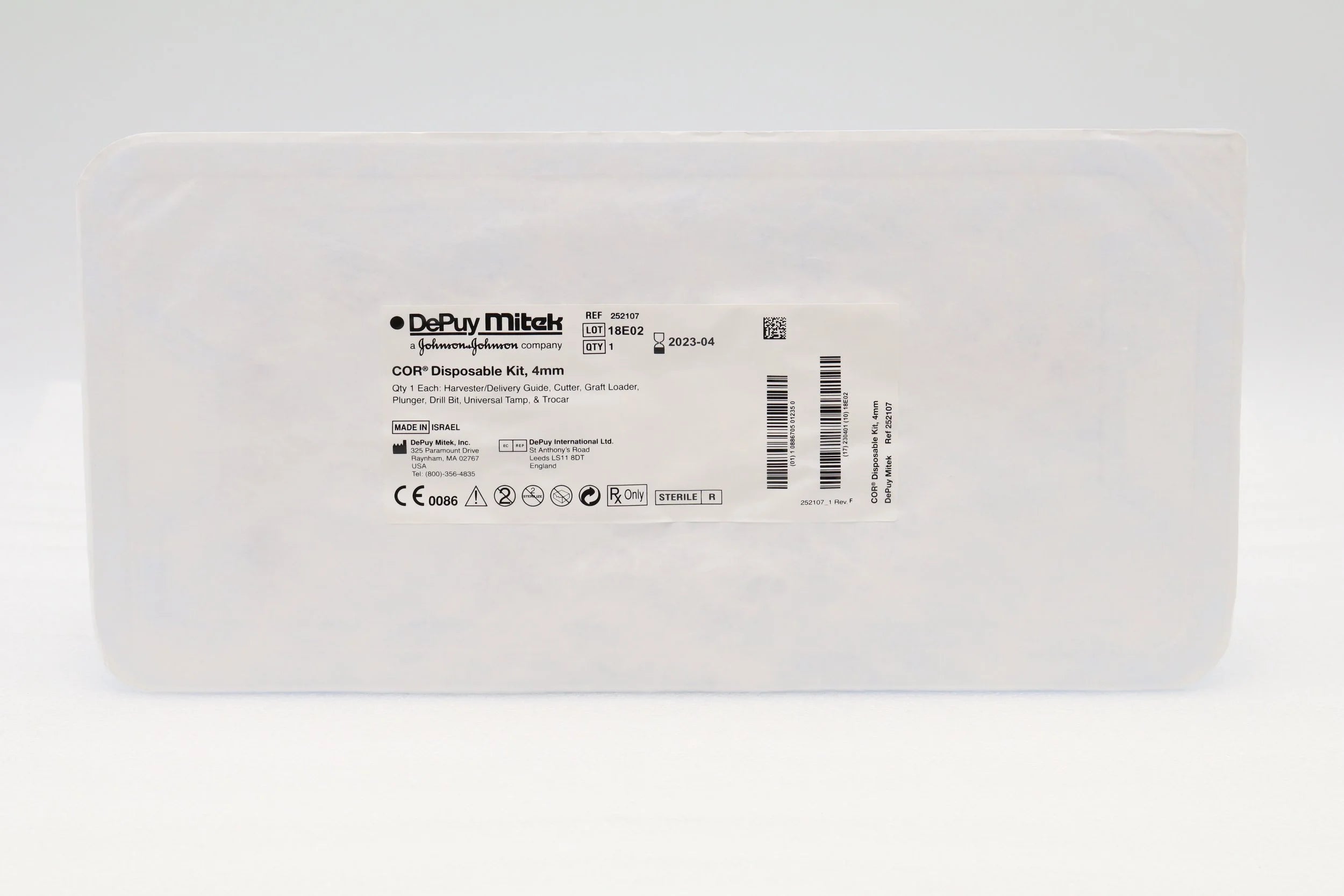 Depuy Synthes | 252107 | COR Disposable Kit 4mm