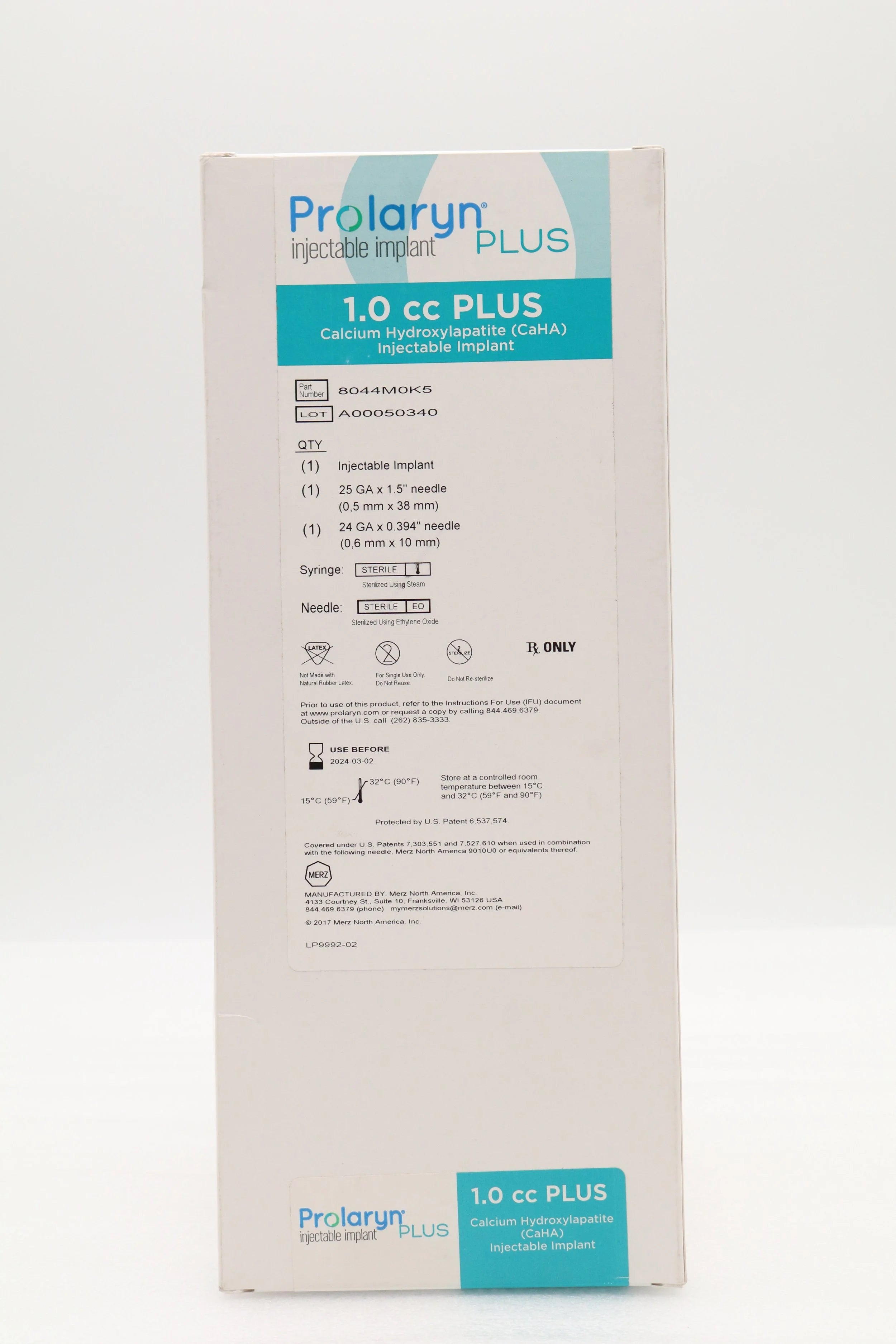 Merz | 8044M0K5 | Prolaryn Plus Injectable Implant 1cc Plus