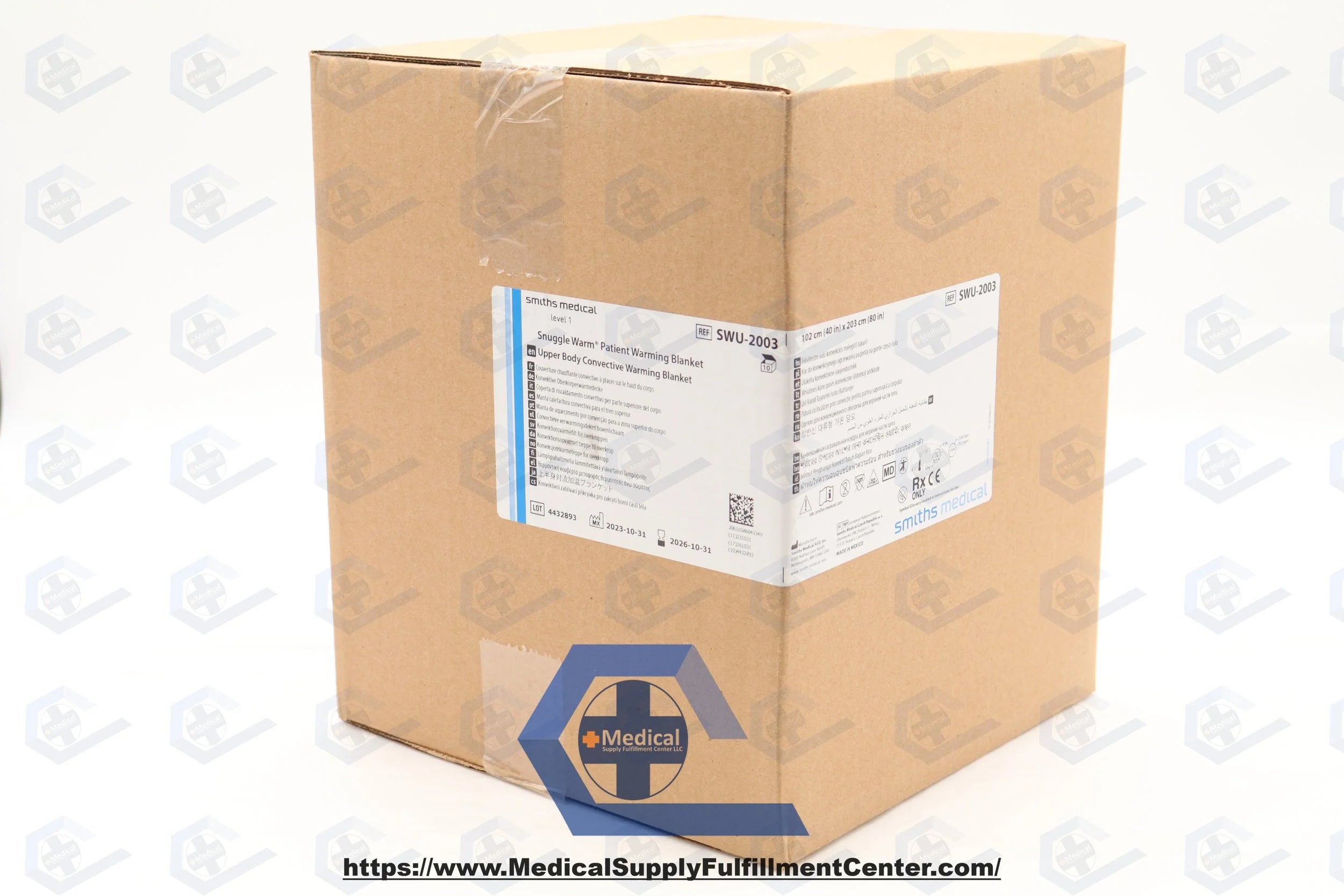 Smiths Medical | SWU-2003 | Smiths Medical Snuggle Warm Blankets - Snuggle Warm Blanket, Upper-Body