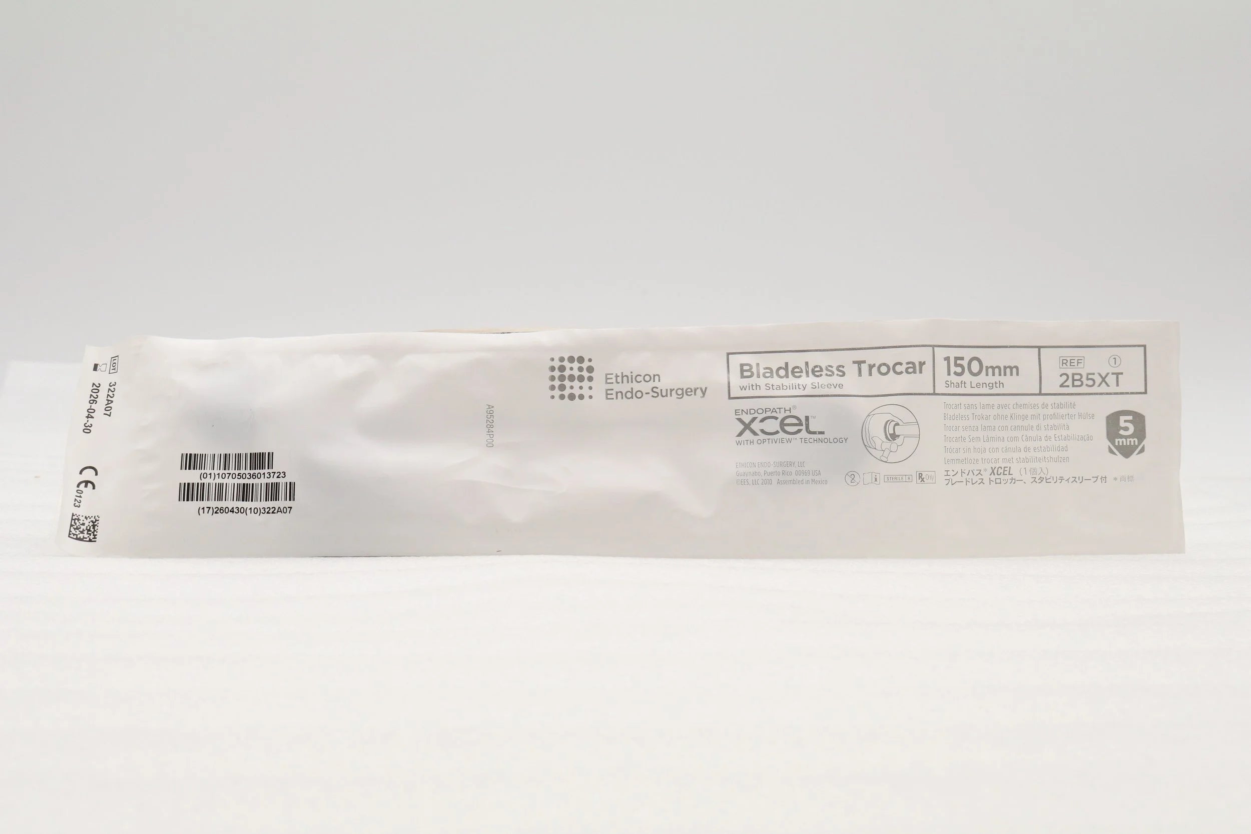 Ethicon | 2B5XT | ENDOPATH XCEL BLADELESS TROCARS