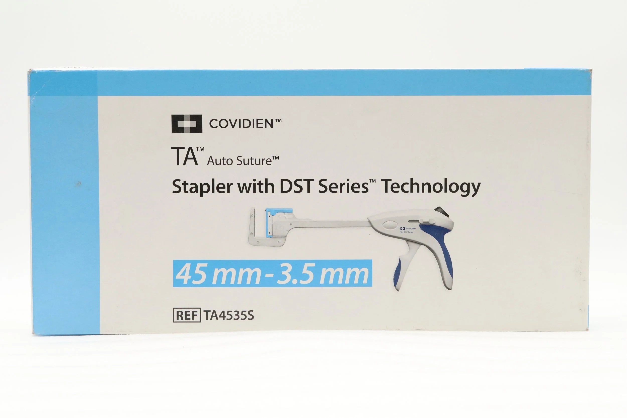 Covidien | TA4535S | WOUND STAPLER SQUEEZE HANDLE TA TITANIUM STAPLES 3.5 MM STAPLES