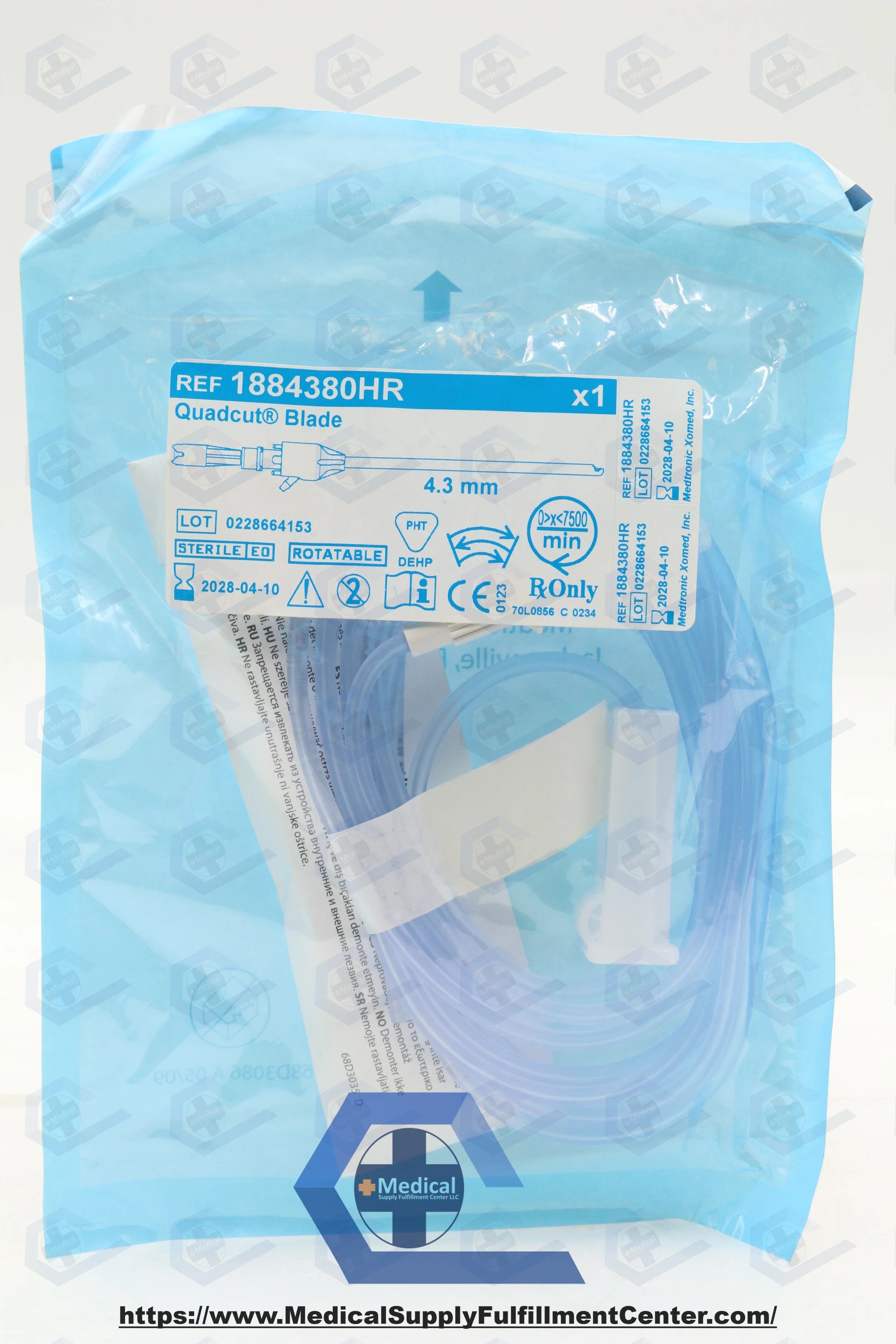 Medtronic | 1884380HR | TRICUT BLADE, M4 ROTATABLE