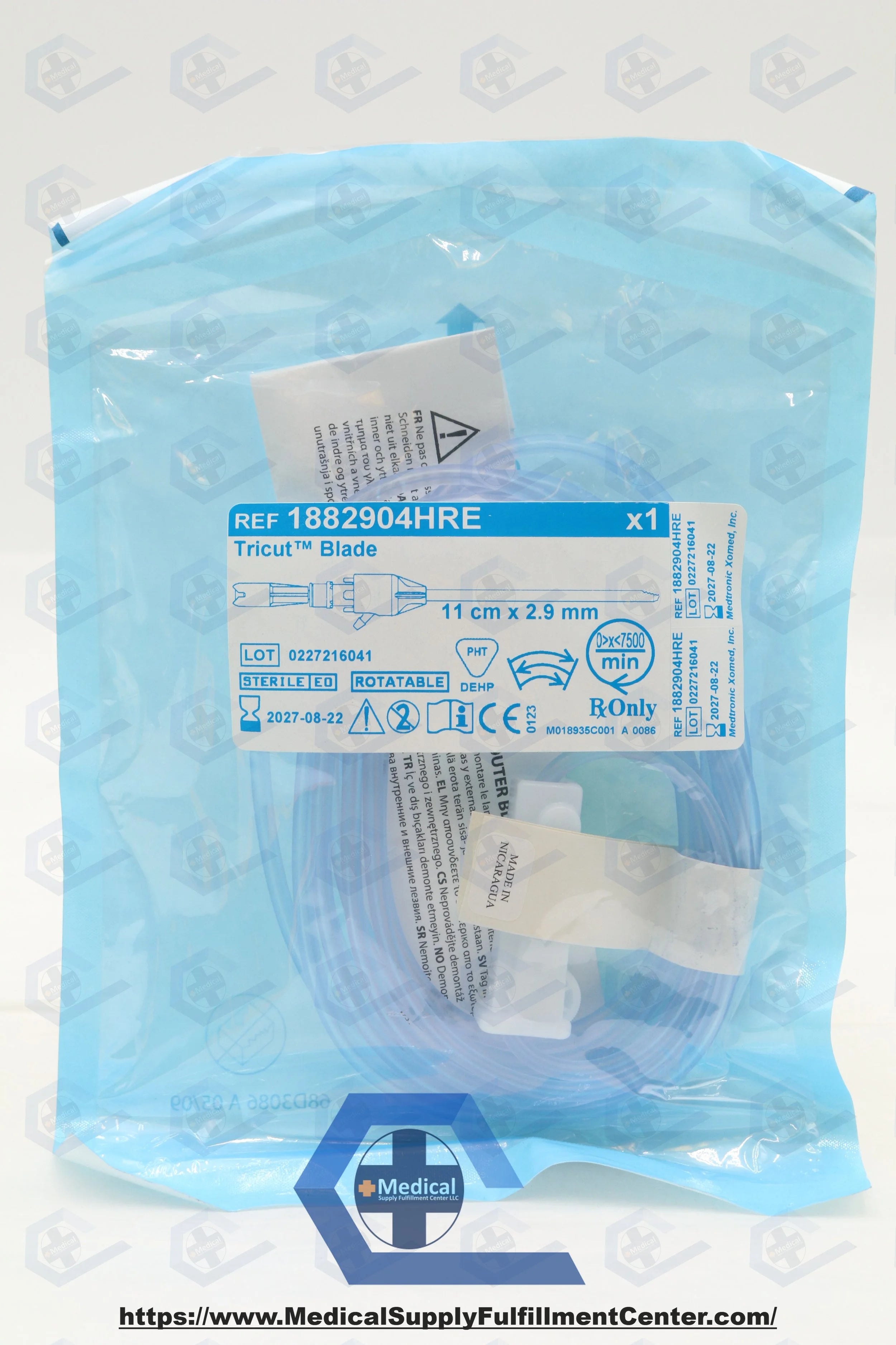 Medtronic | 1882904HRE | TRICUT BLADE, M4 ROTATABLE