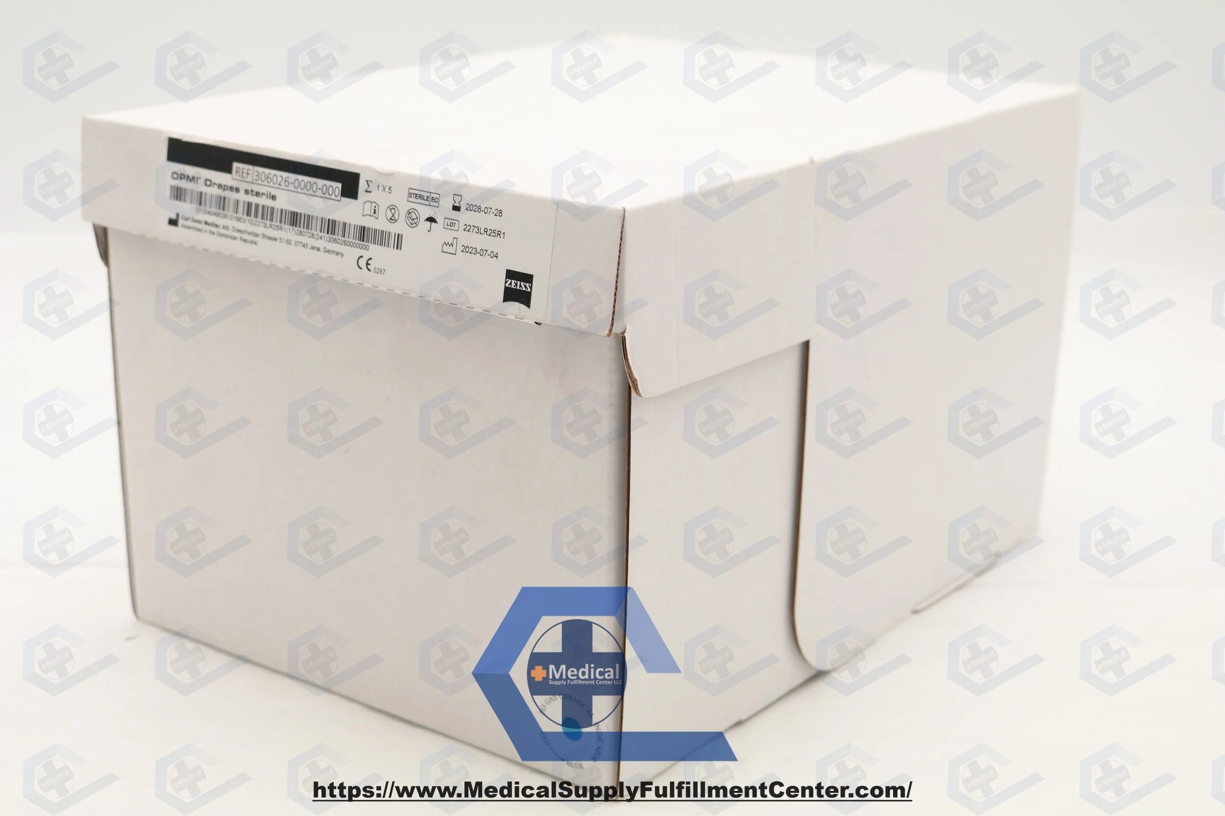Carl Zeiss Meditec | 306026-0000-000 | Microscope Drape, 154 L X 52 in. W, Disposable, Sterile