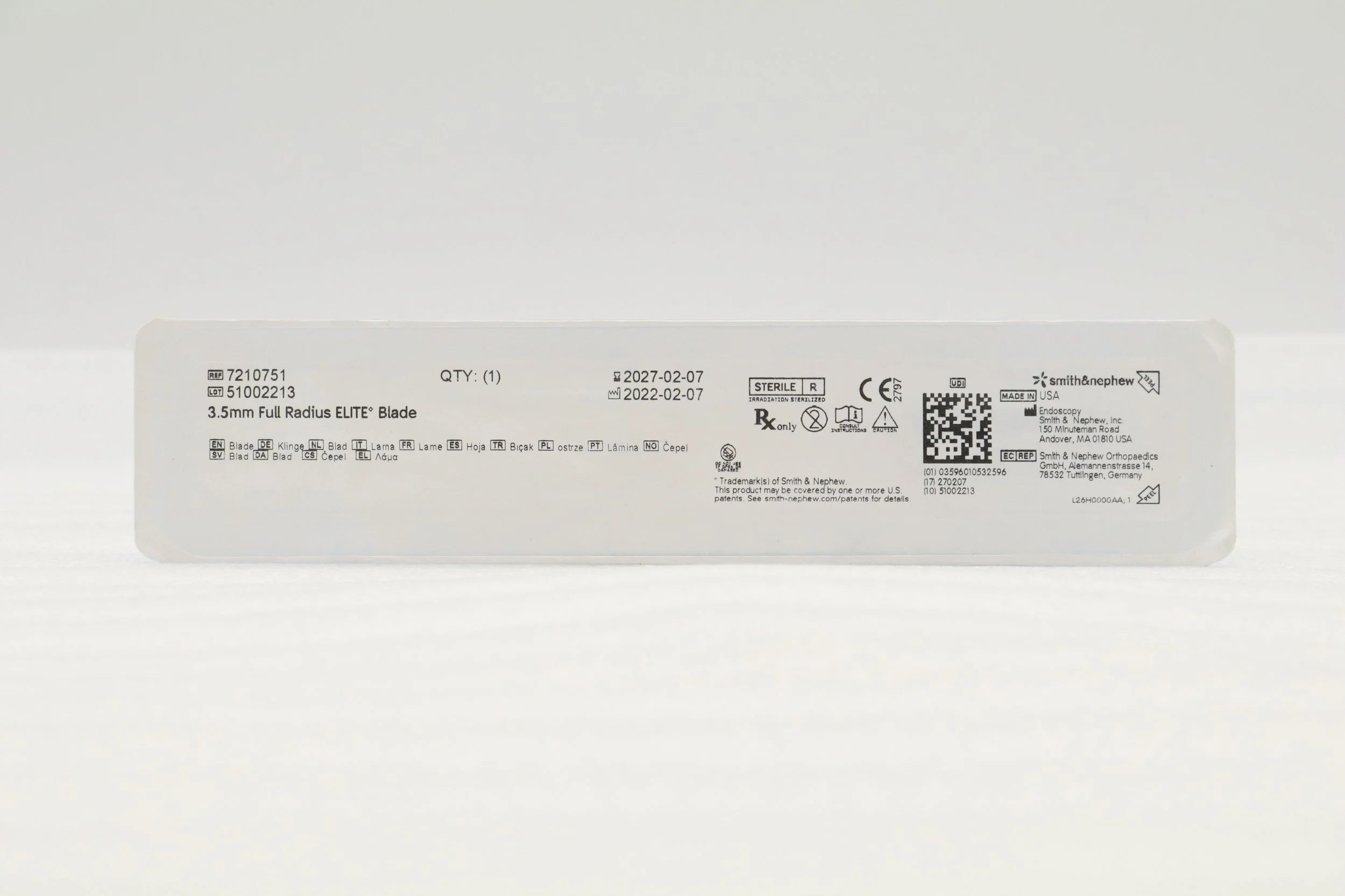 Smith & Nephew | 7210751 | DYONICS 3.5MM FULL RADIUS ELITE