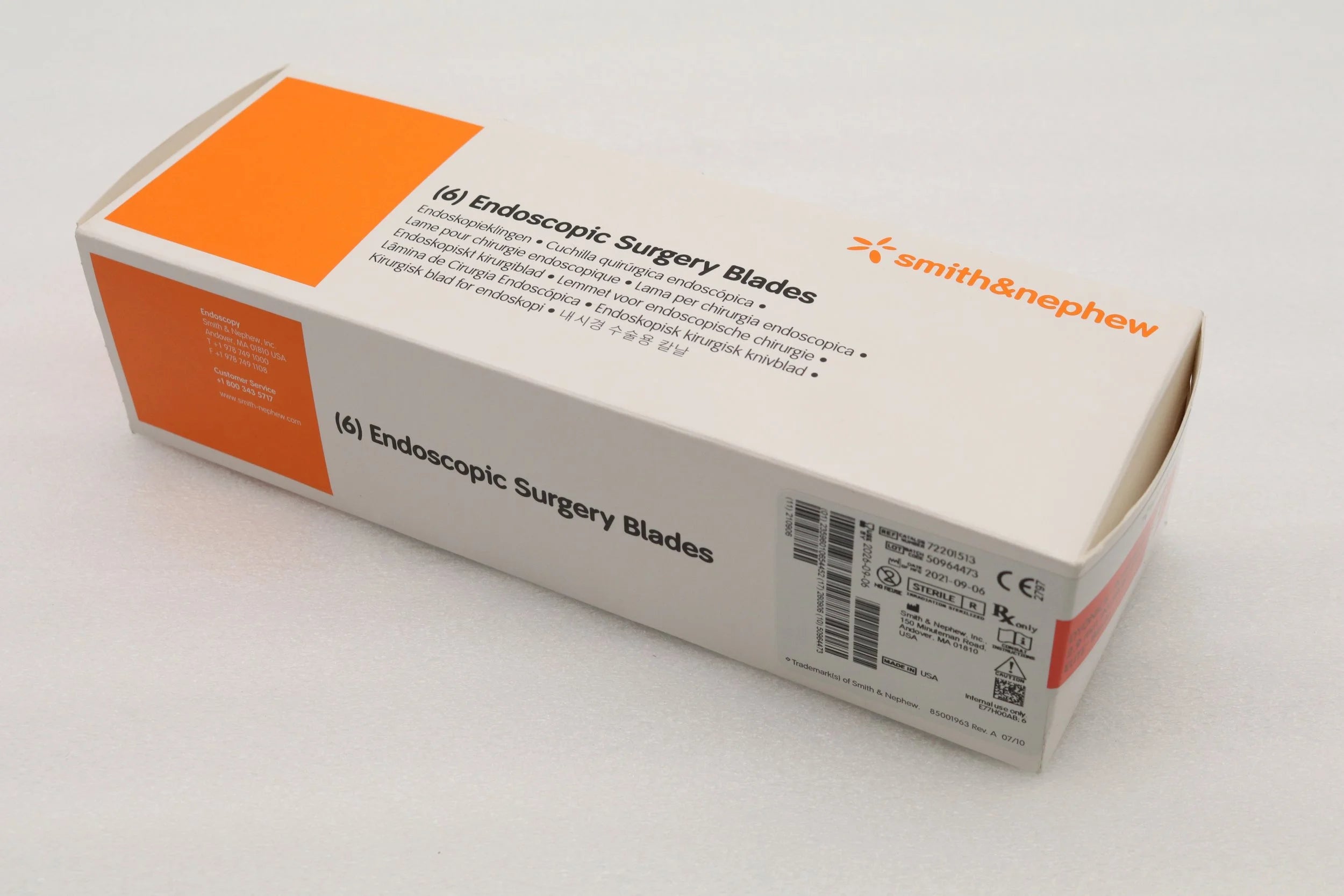 Smith & Nephew | 72201513 | Dyonics Powermini 2.9mm Incisor Plus Elite Blade , Endoscopic Surgery Blades
