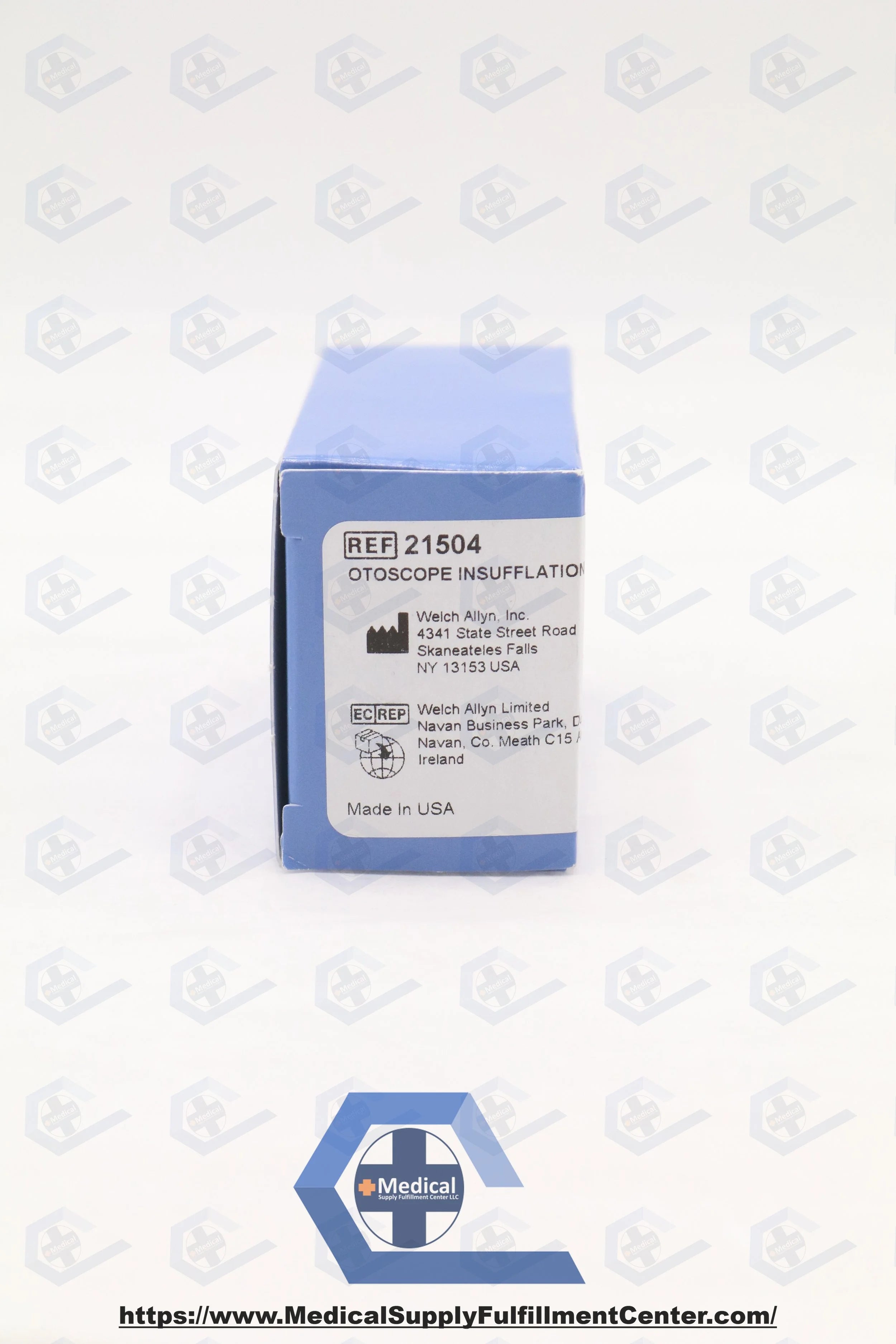 Welch Allyn | 21504 | Insufflator Bulb & Tube with Tip For Diagnostic and Pocketscope Otoscopes