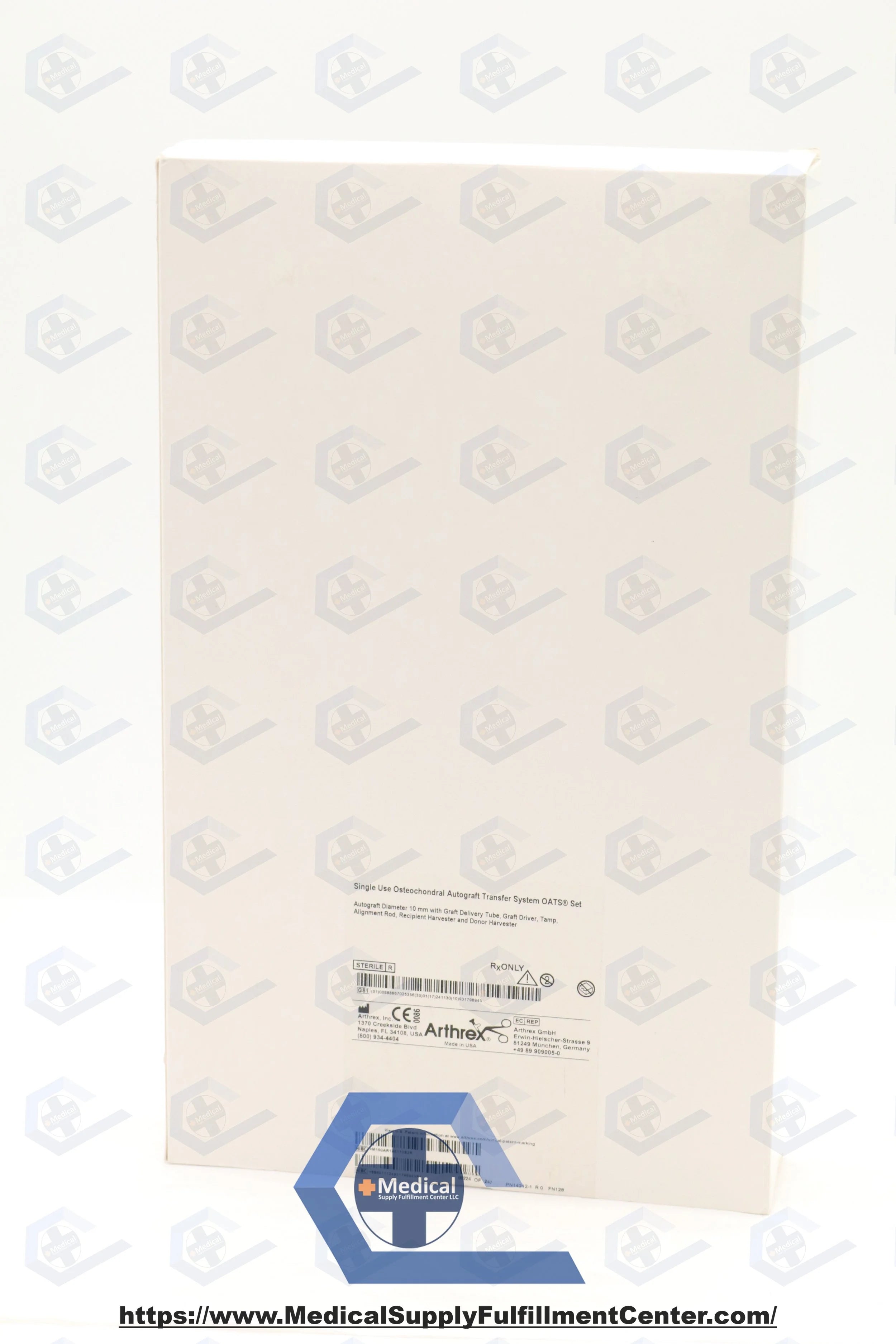Arthrex | AR-1981-10S | Osteochondral Autograft Transfer System Set, 10 mm dia