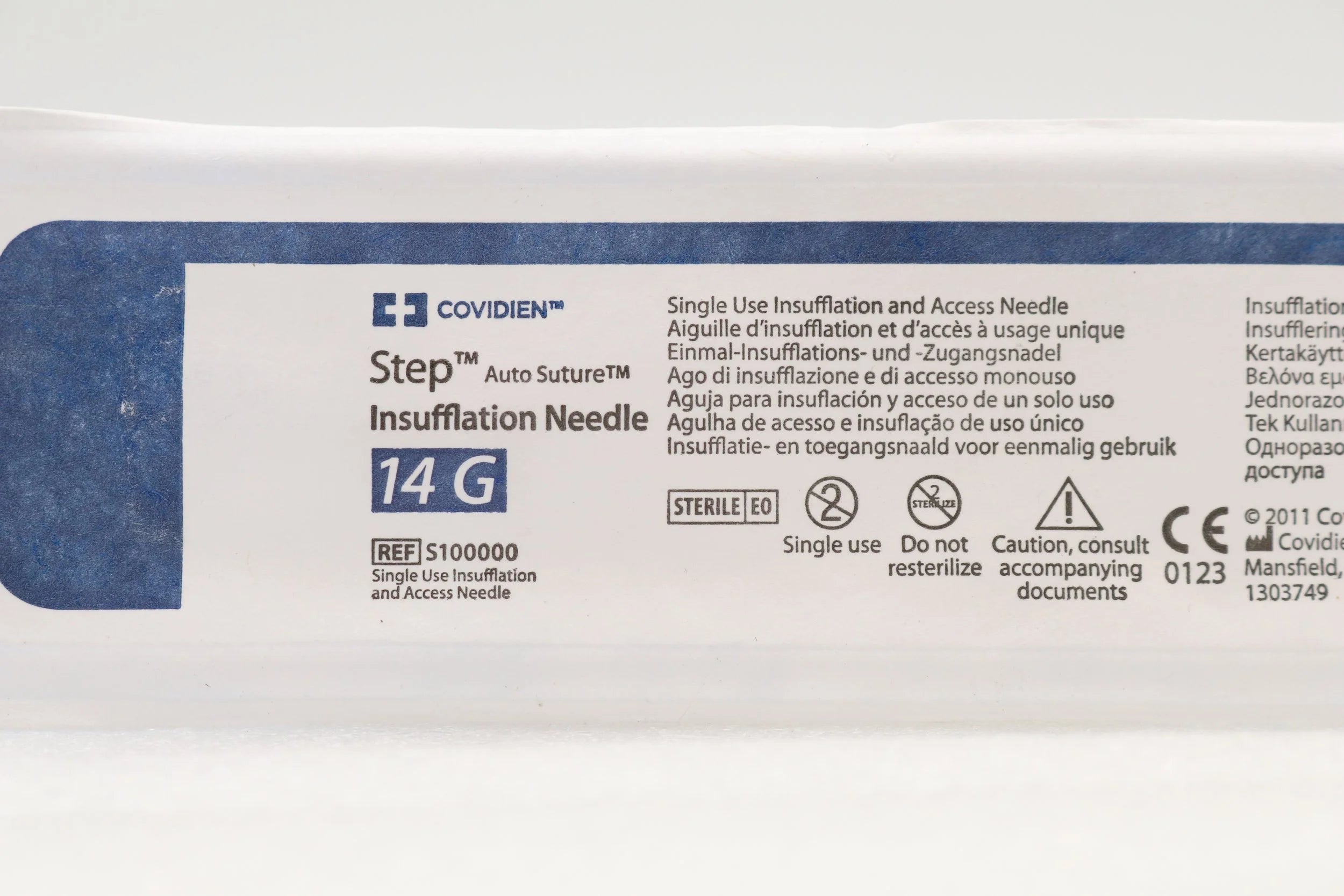 Covidien | S100000 | Step Auto Suture Insufflation Needle