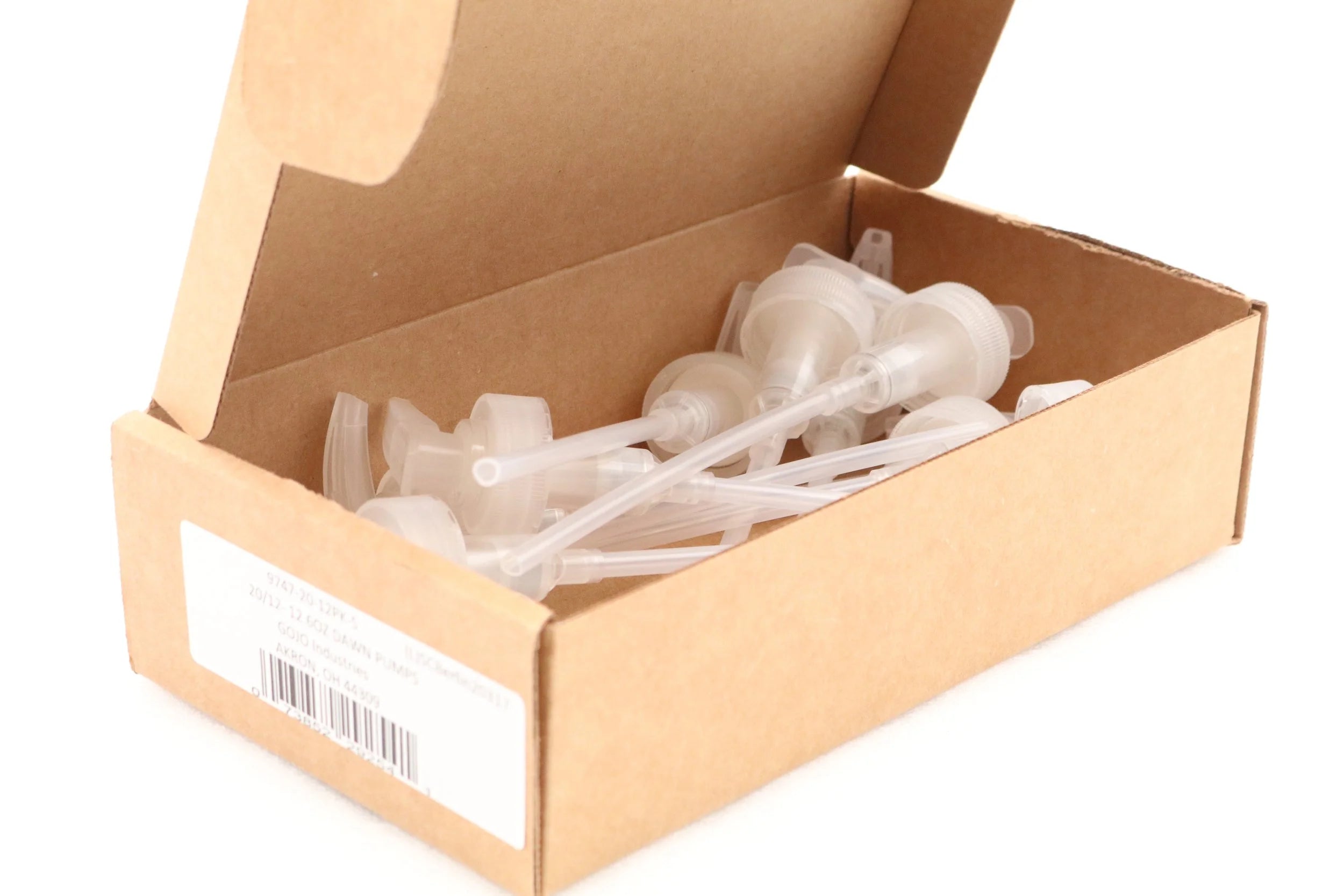 Gojo | 9747-20-12PK-S | (12 Eaches/Pack) Dawn Bottle Pump Only, Fits 12.6oz Hand Sanitizer Bottles