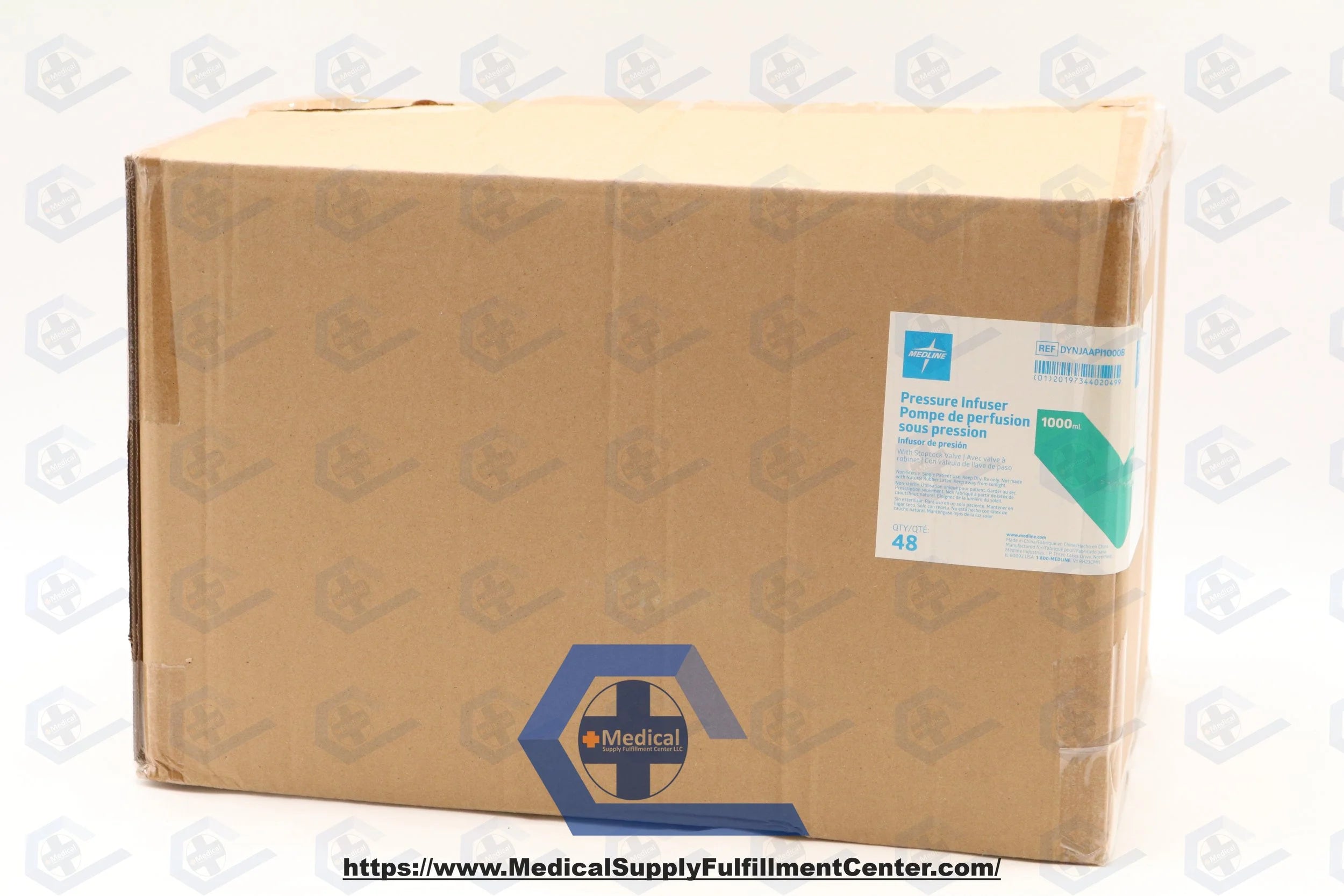 Medline | DYNJAAPI1000B | N/A | Medline Pressure Infusers with Stopcock Valve