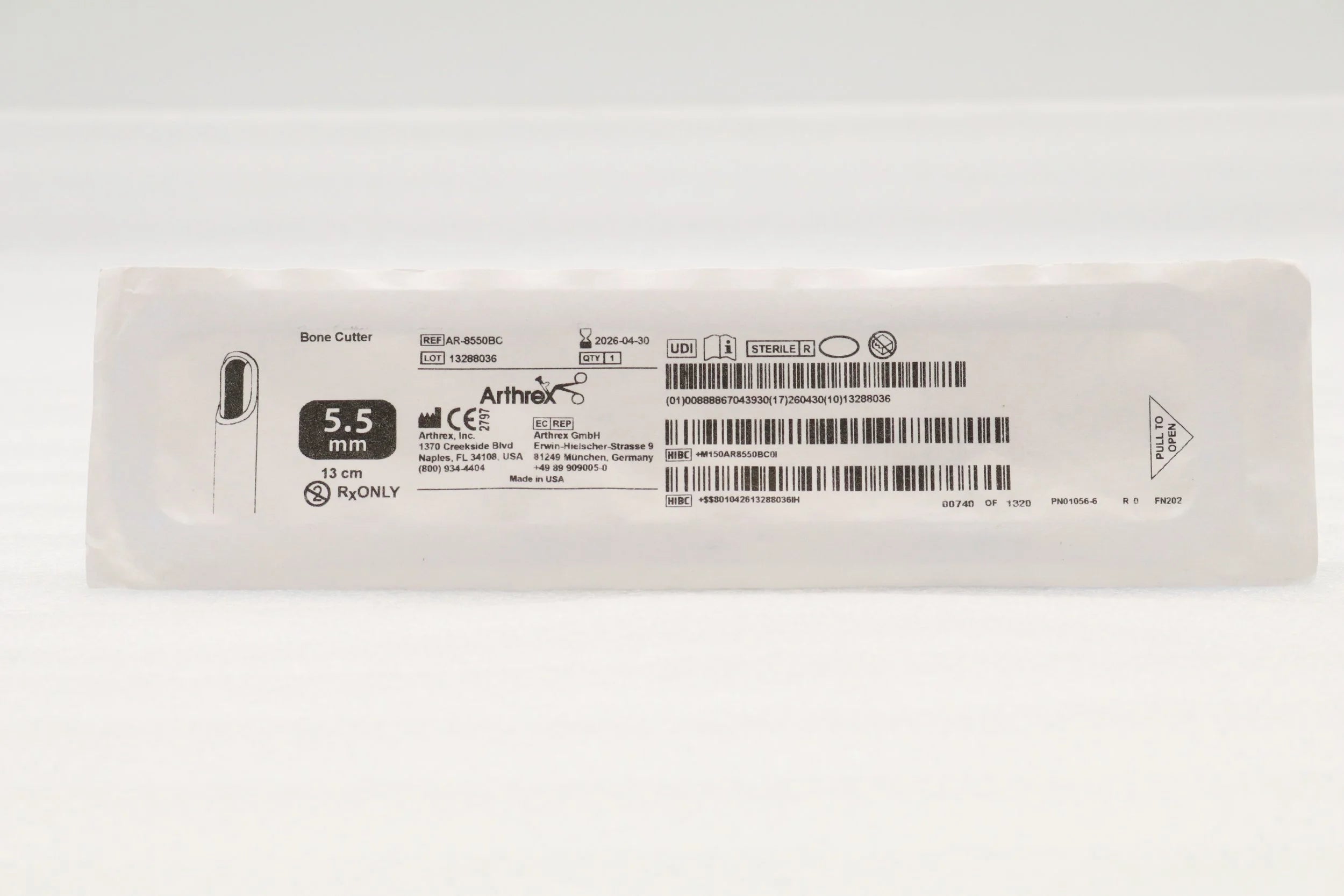 Arthrex | AR-8550BC | 5.5MM COOLCUT BONE CUTTER