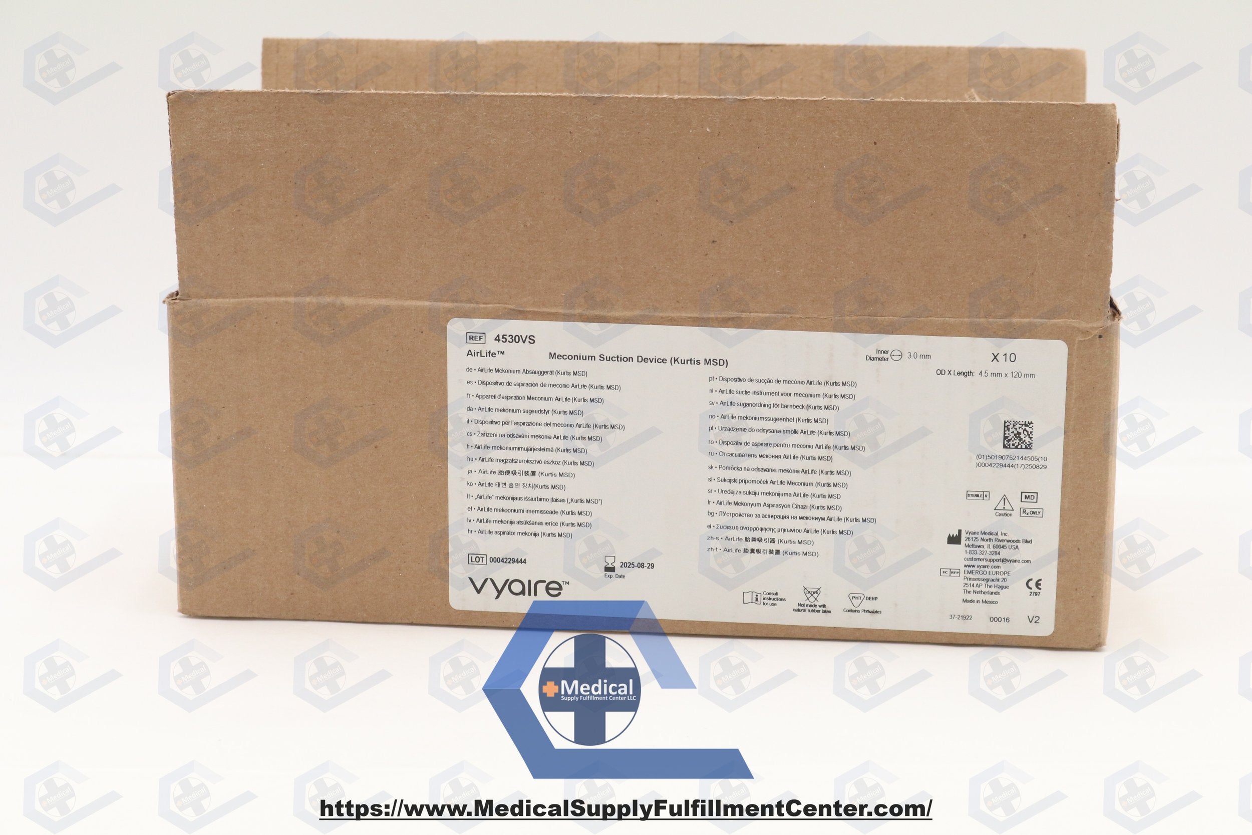 Vyaire Medical | 4530VS | Vyaire Meconium Suction Devices - Kurtis Meconium Suction Device, 3.0 mm