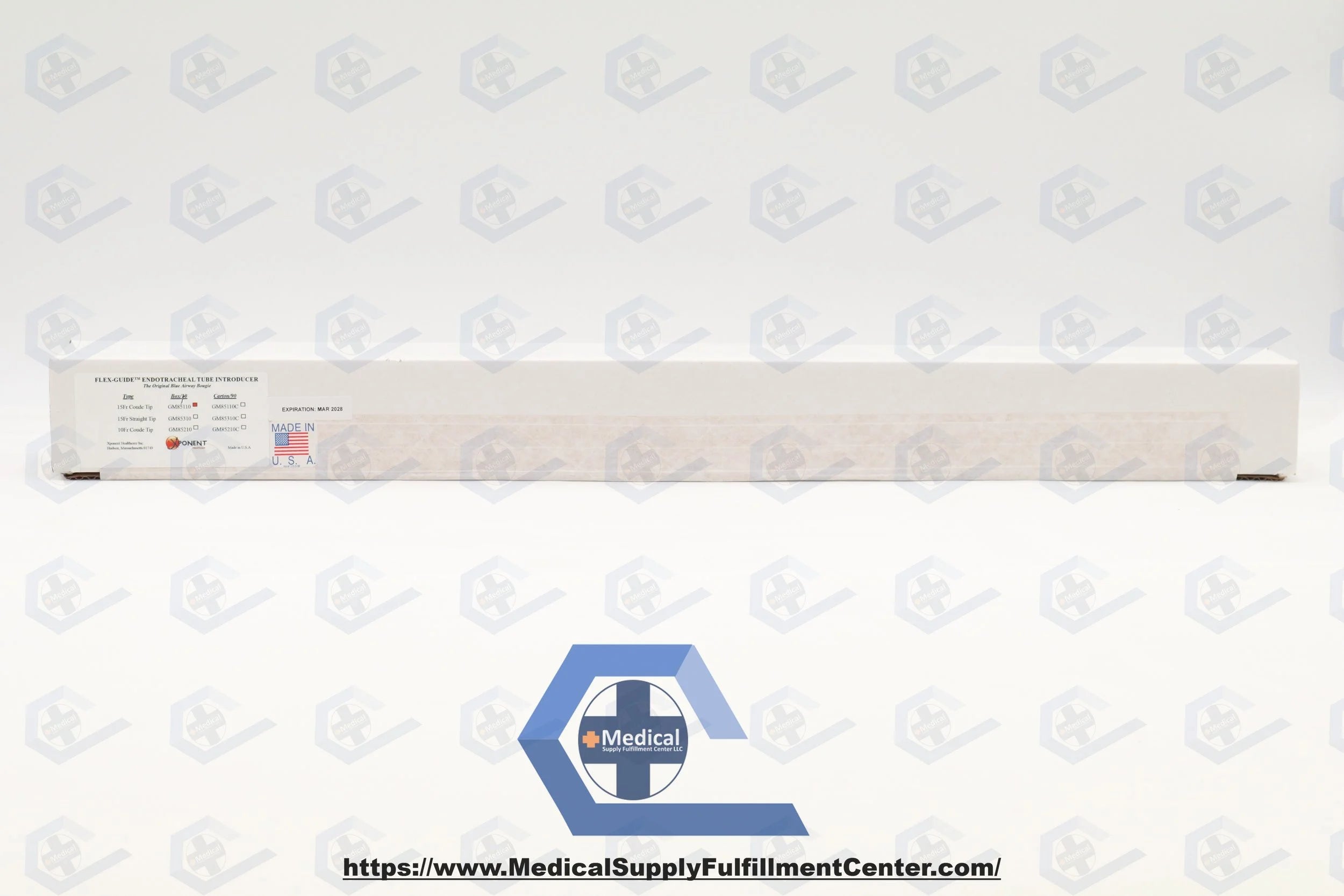 Xponent | GM85110 | Greenfield Flex-Guide Endotracheal Tube Introducer Universal Flex-Guide Endotracheal Tube Introducer Guide