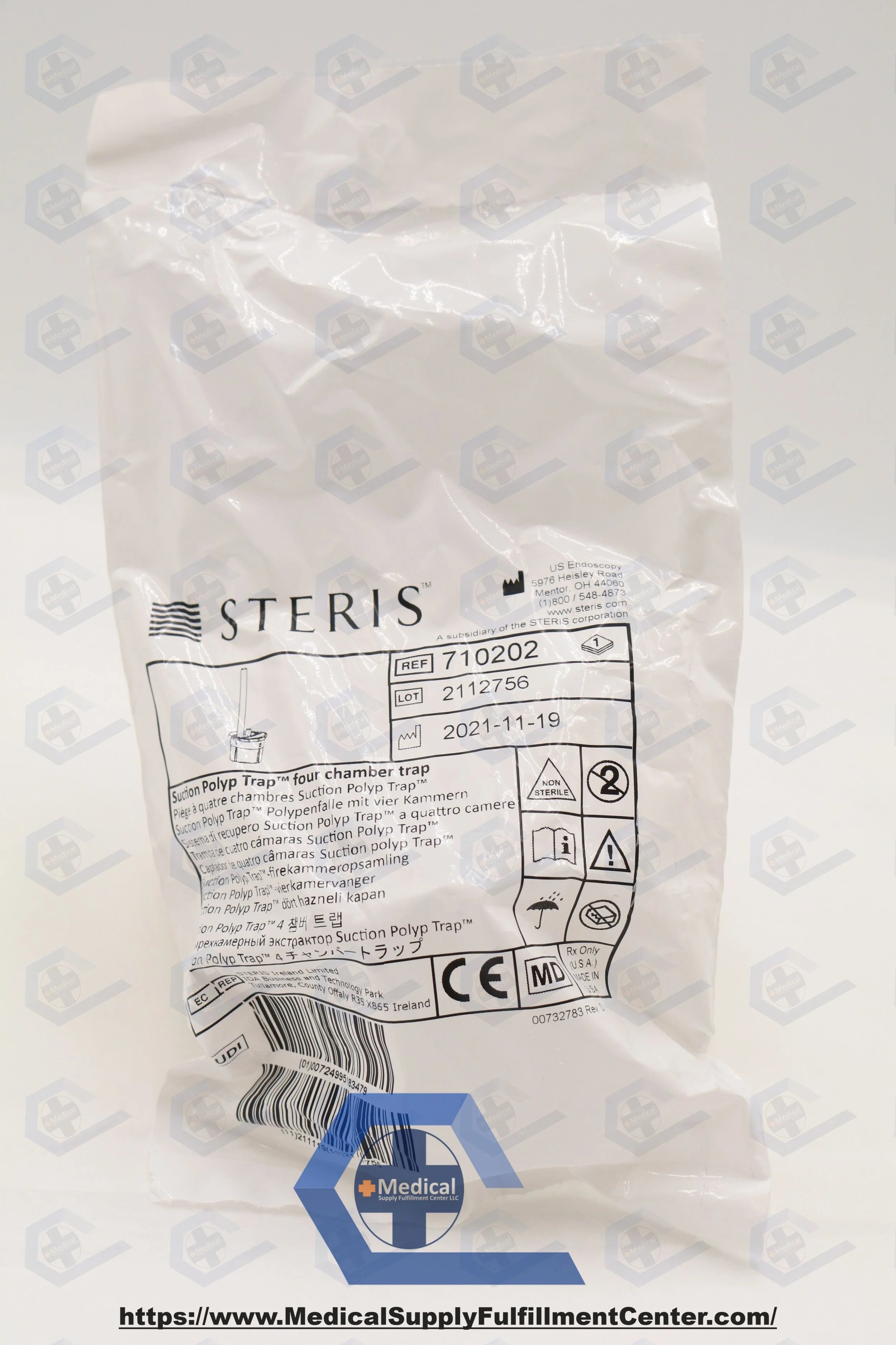 Steris | 710202 | Steris Suction Polyp Trap, Four Chamber