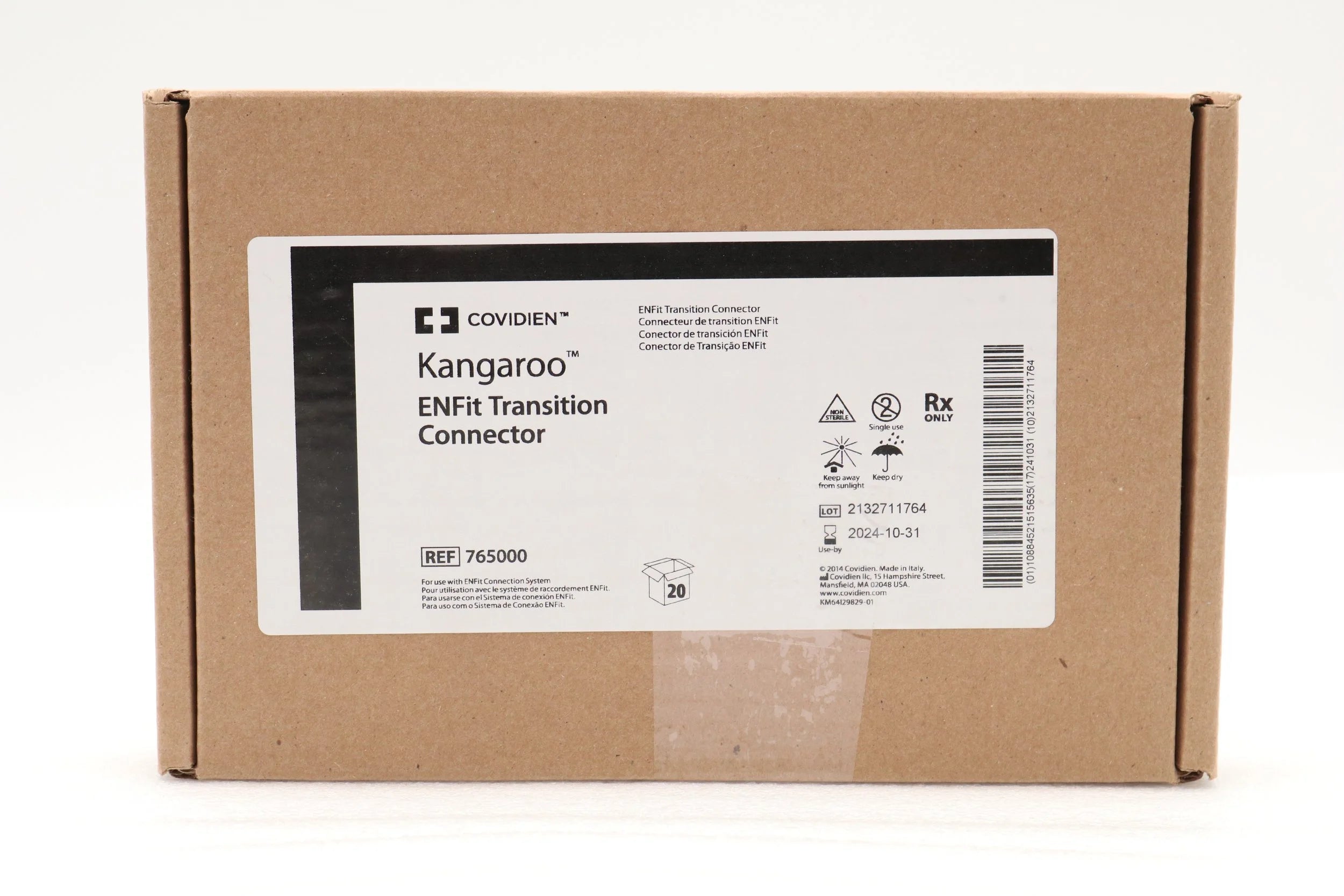 Covidien | 765000 | Kangaroo ENFit Transition Connector