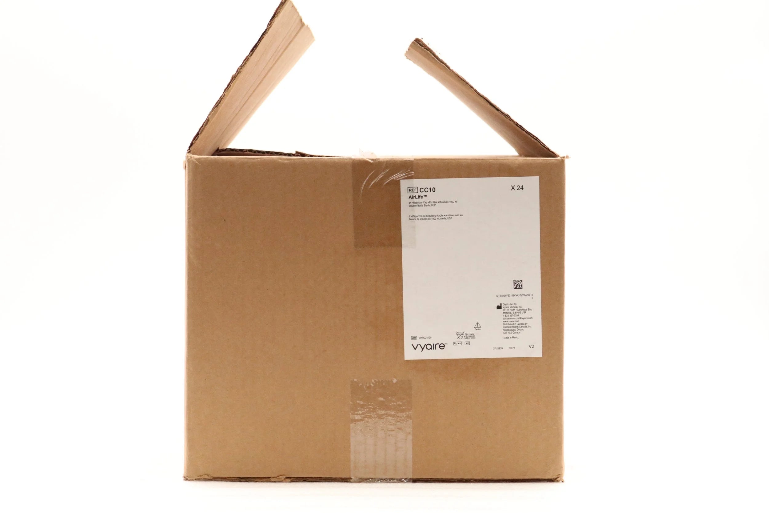 Vyaire Medical | CC10 | CAP NEBULIZER 1000ML CAPACITY F/INHALATION AIRLIFE LATEX-FREE