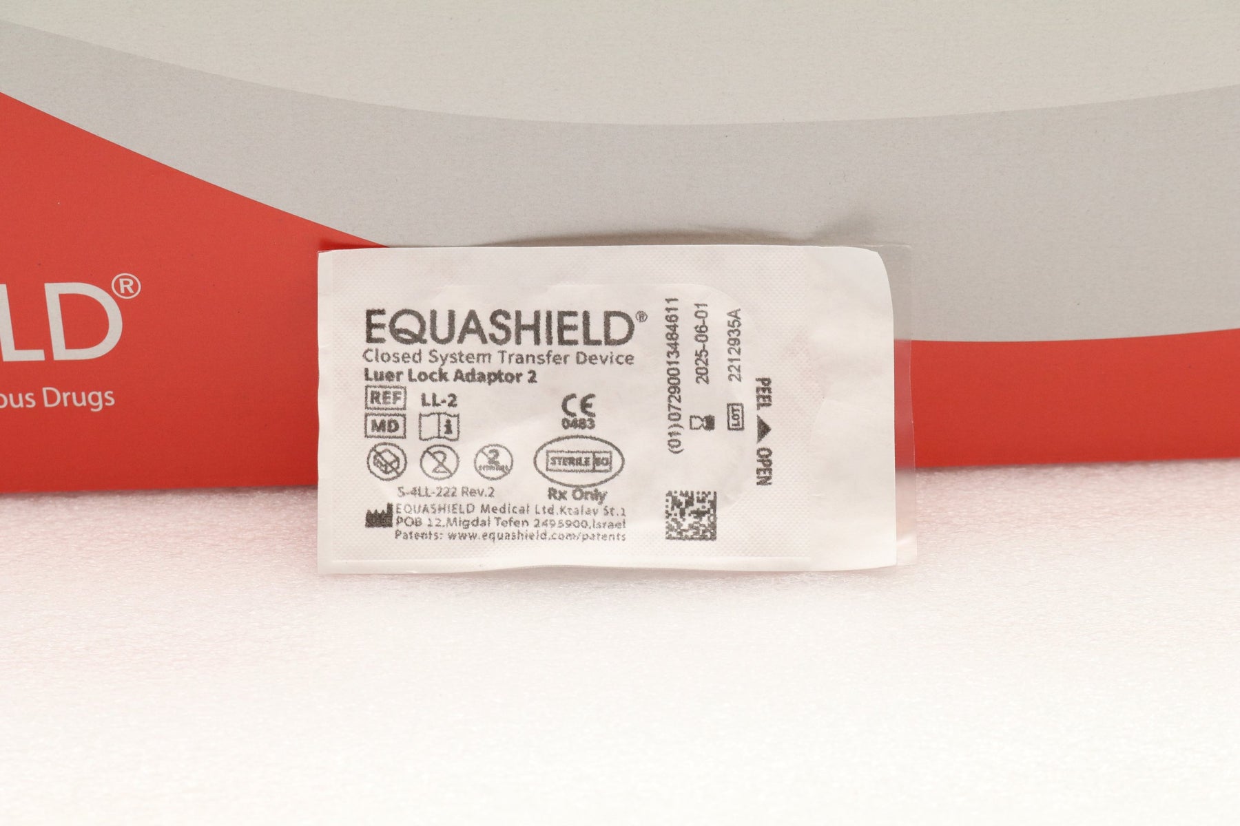 Equashield | LL-2 | Luer Lock Adaptor 2 – Medical Supply Fulfillment Center