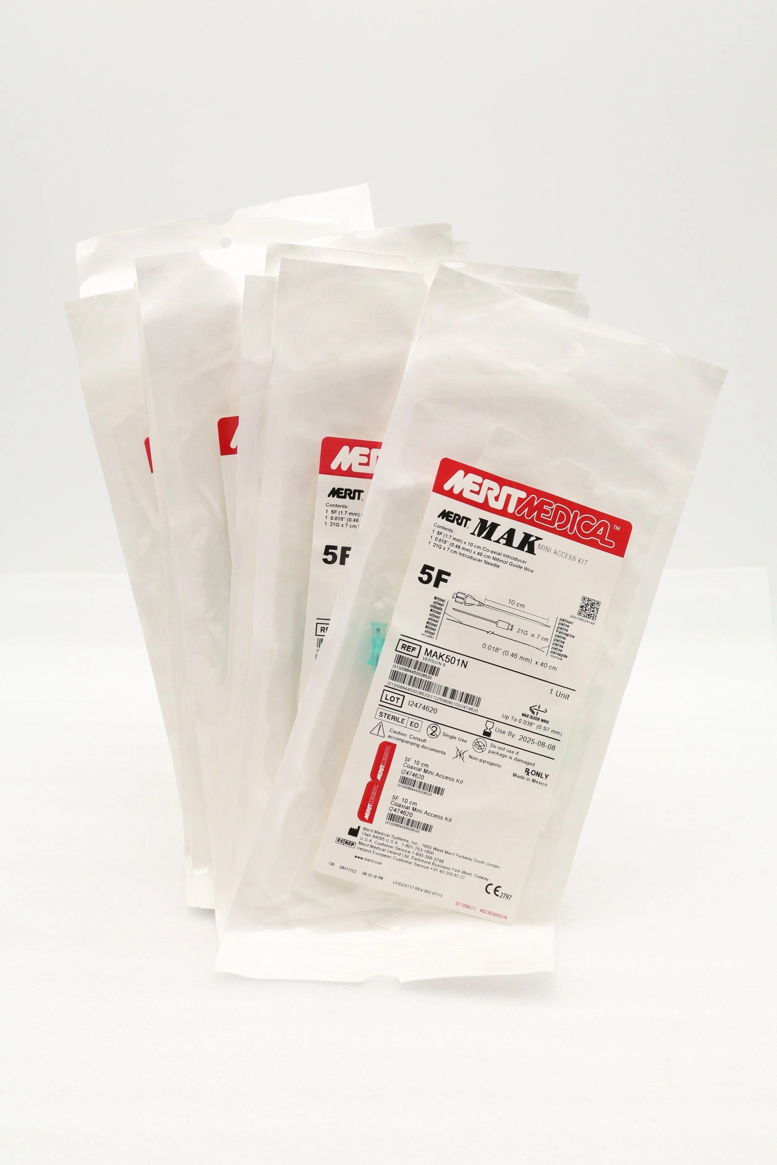 Merit Medical | MAK501N | MAK MINI ACCESS KIT CO-AXIAL INTRODUCER Standard NT PT 5F x 10cm