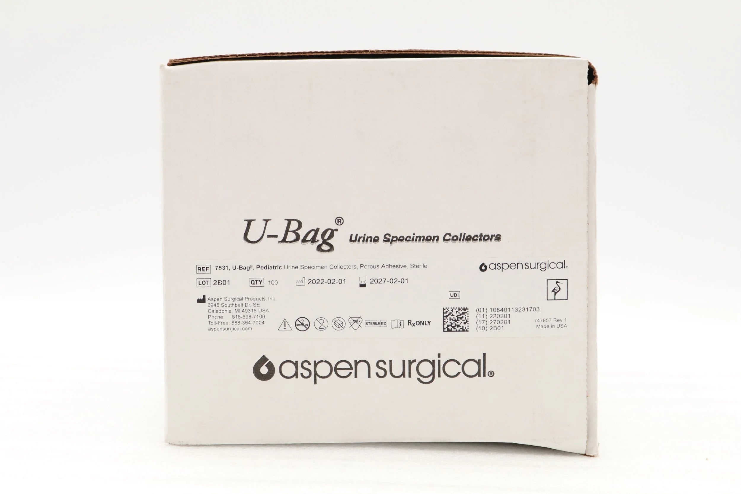 Aspen Surgical | 7531 | U-Bag Urine Specimen Collector 200mL Sterile Single