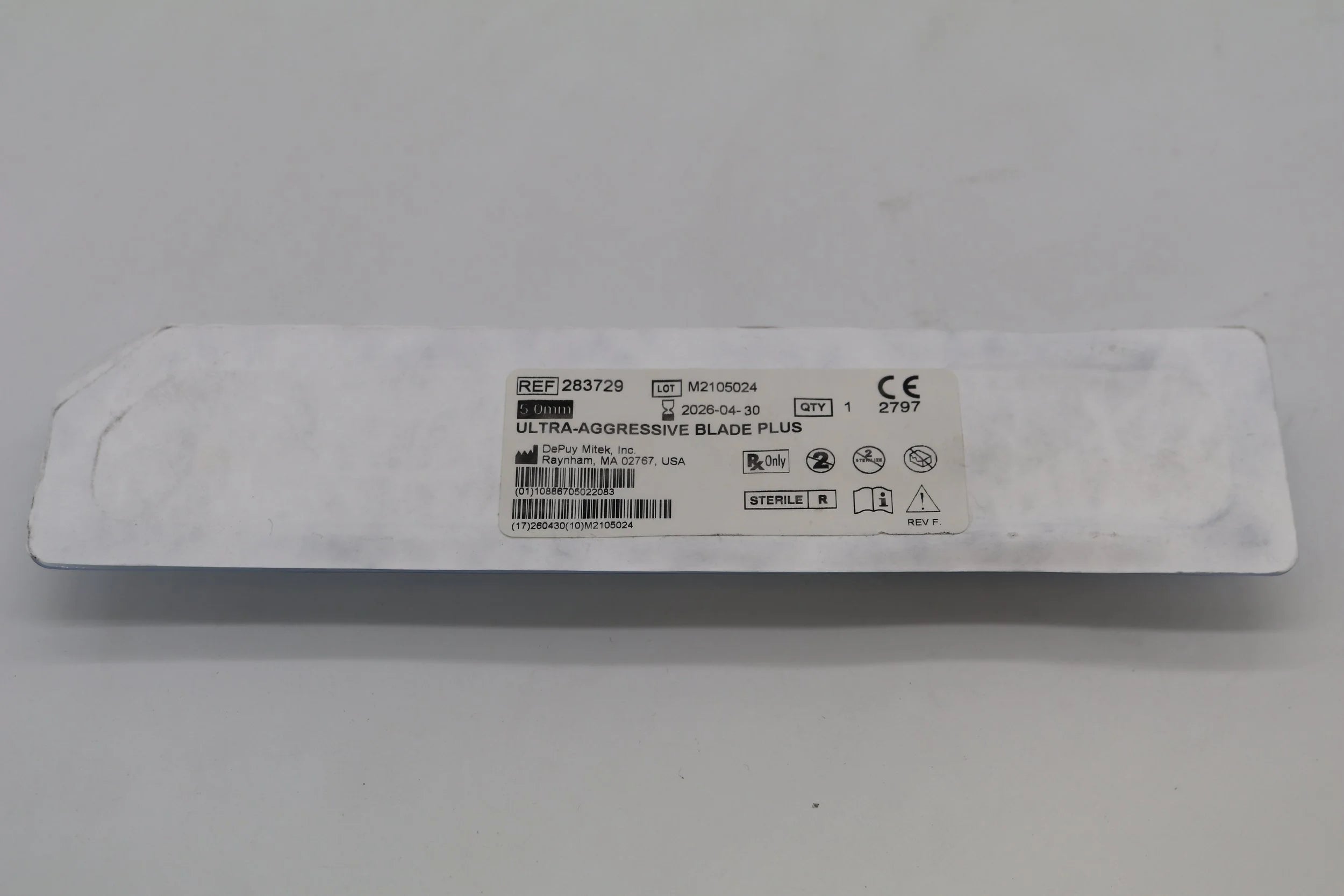 Depuy Synthes | 283729 | Mitek 5.0mm Ultra-Agressive Blade Plus