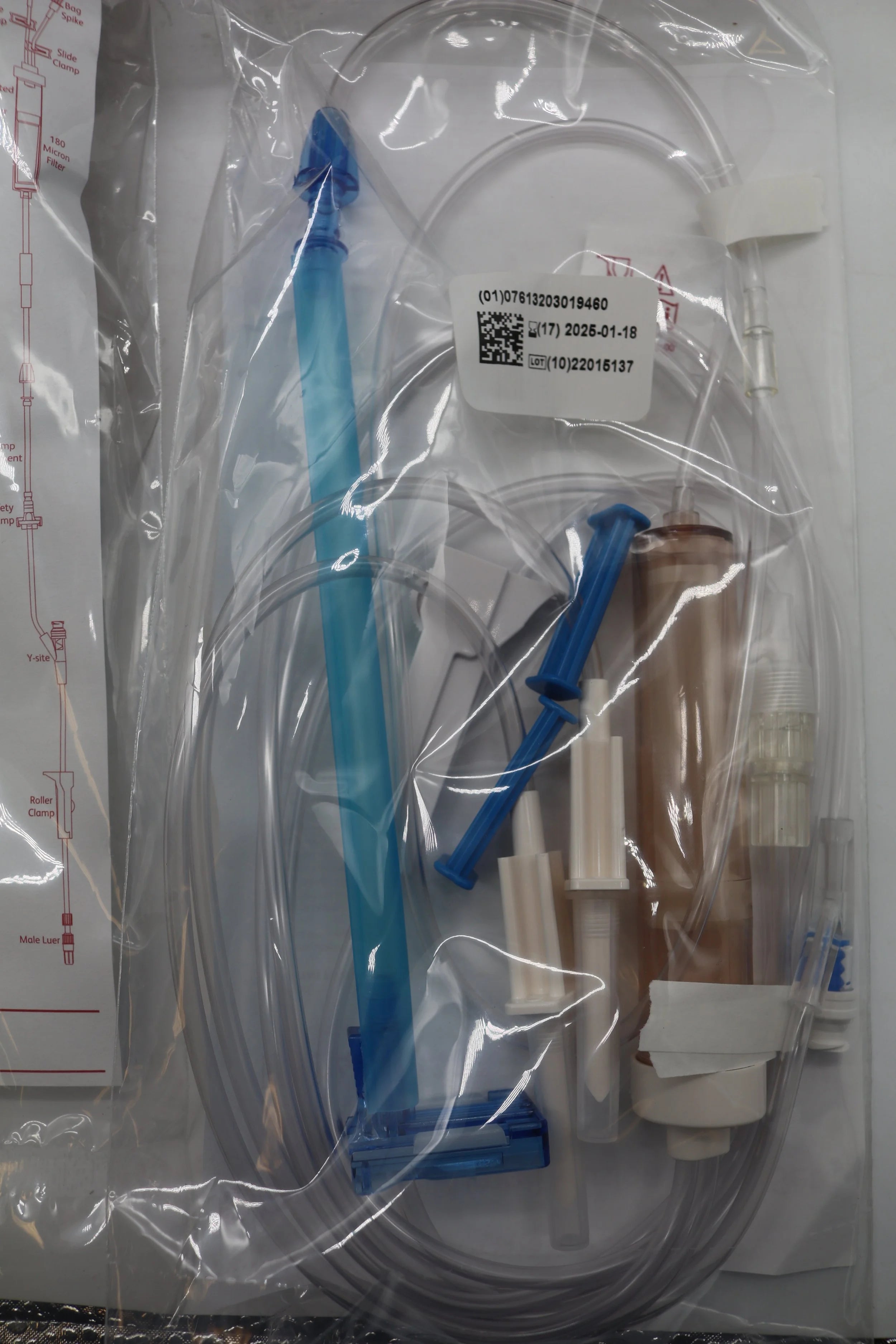 BD | 2477-0007 | SHORTDATE Alaris Pump Infusion Blood Set 180 Micron Filter SmartSite Y-Sites