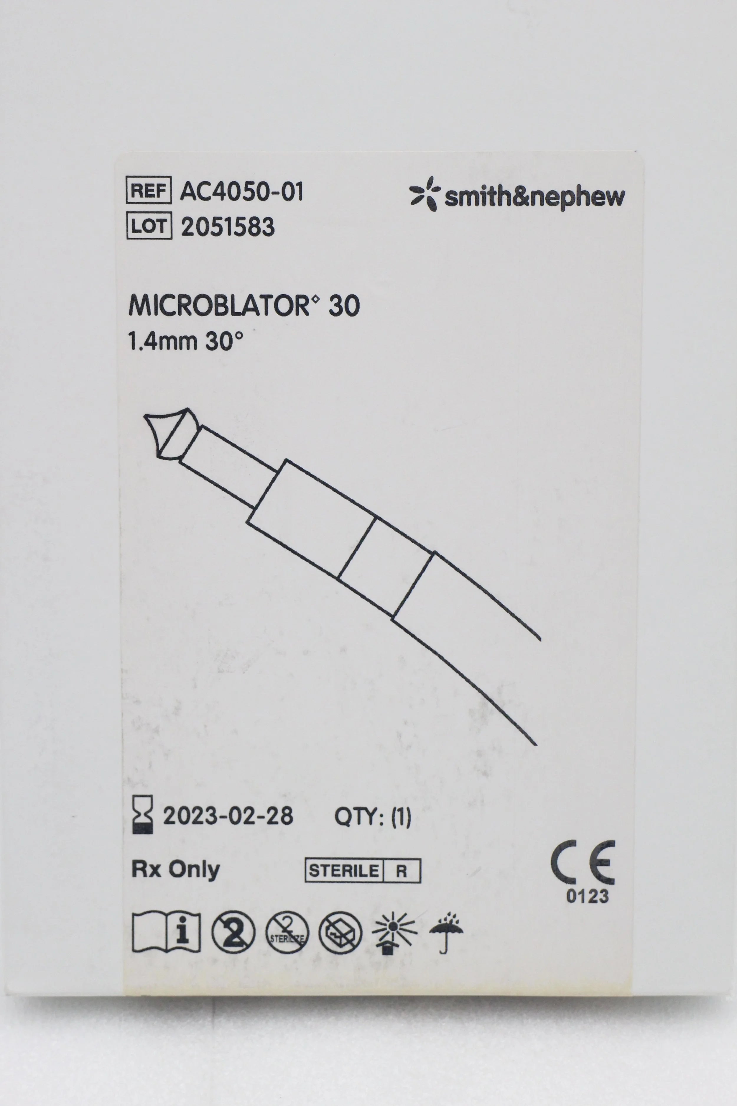 Smith & Nephew | AC4050-01 | MICROBLATOR 30 1.4mm 30°