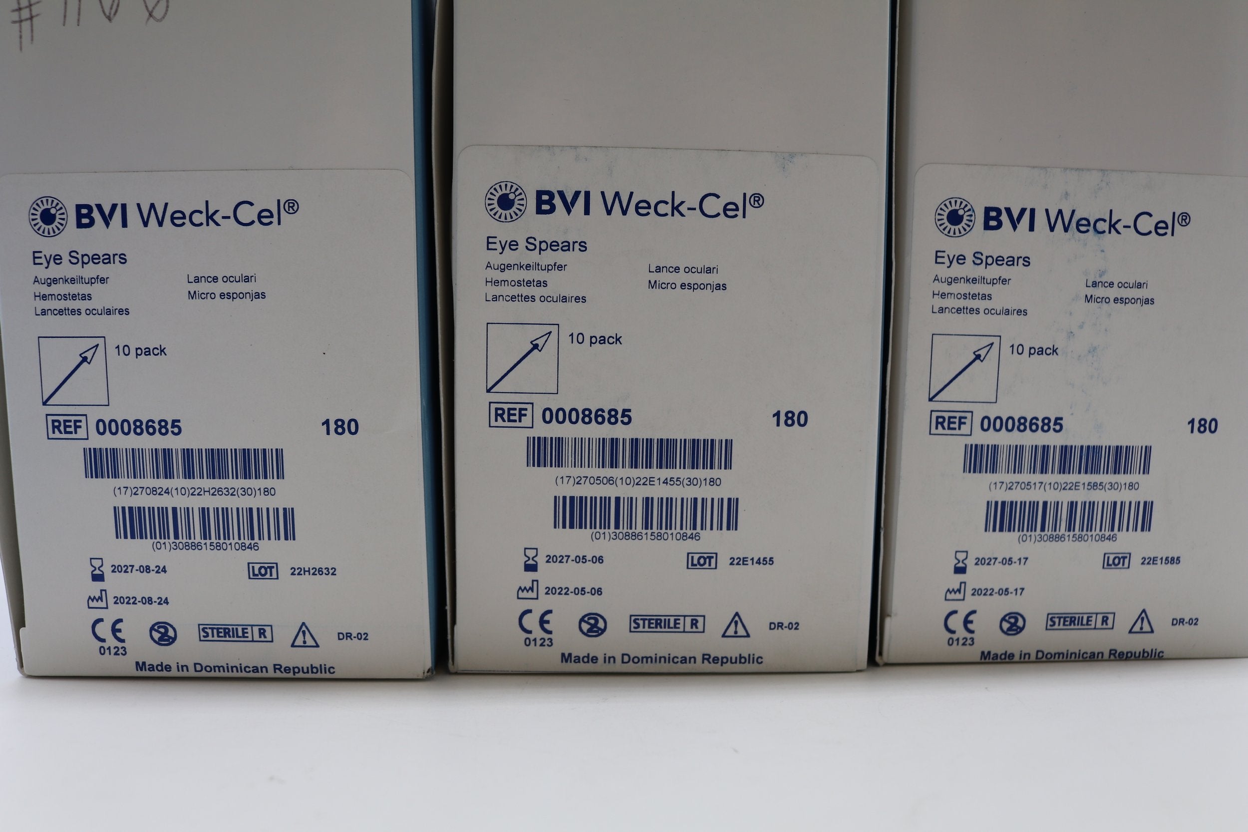Beaver-Visitec International | 8685 | Visitec International 0008685 Weck-Cel Surgical Eye Spears